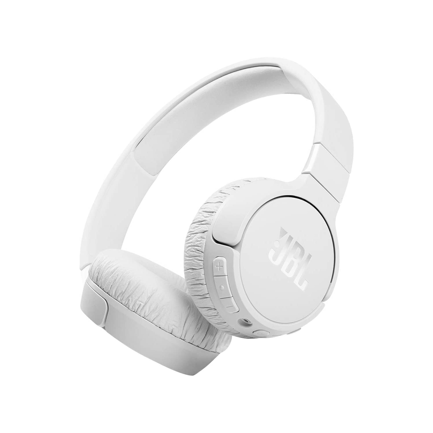 Refurbished (Fair) - JBL Tune 660NC - Active Noise-Cancelling Bluetooth Headphones - White