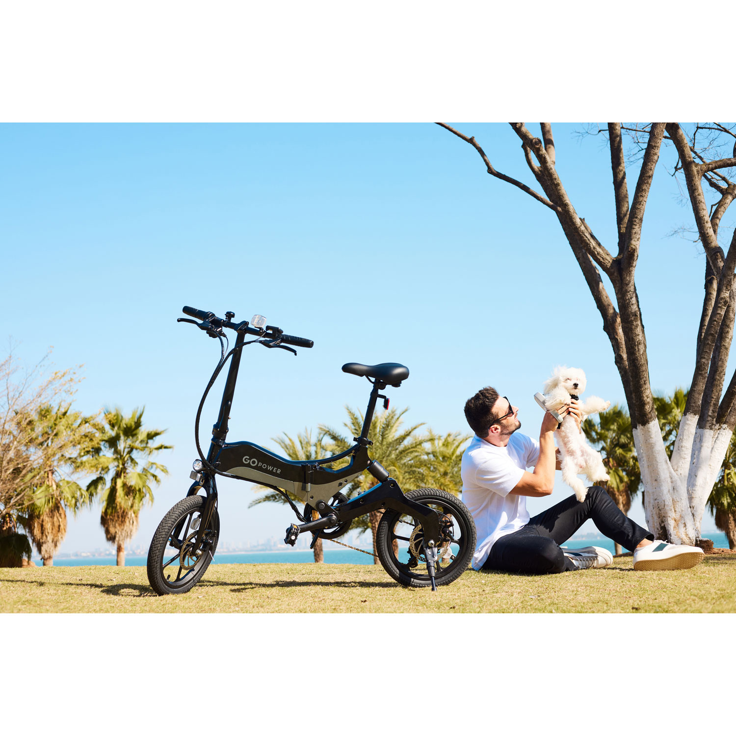 GoPowerBike GoKlik Foldable Compact Electric City Bike - Exclusive Retail Partner