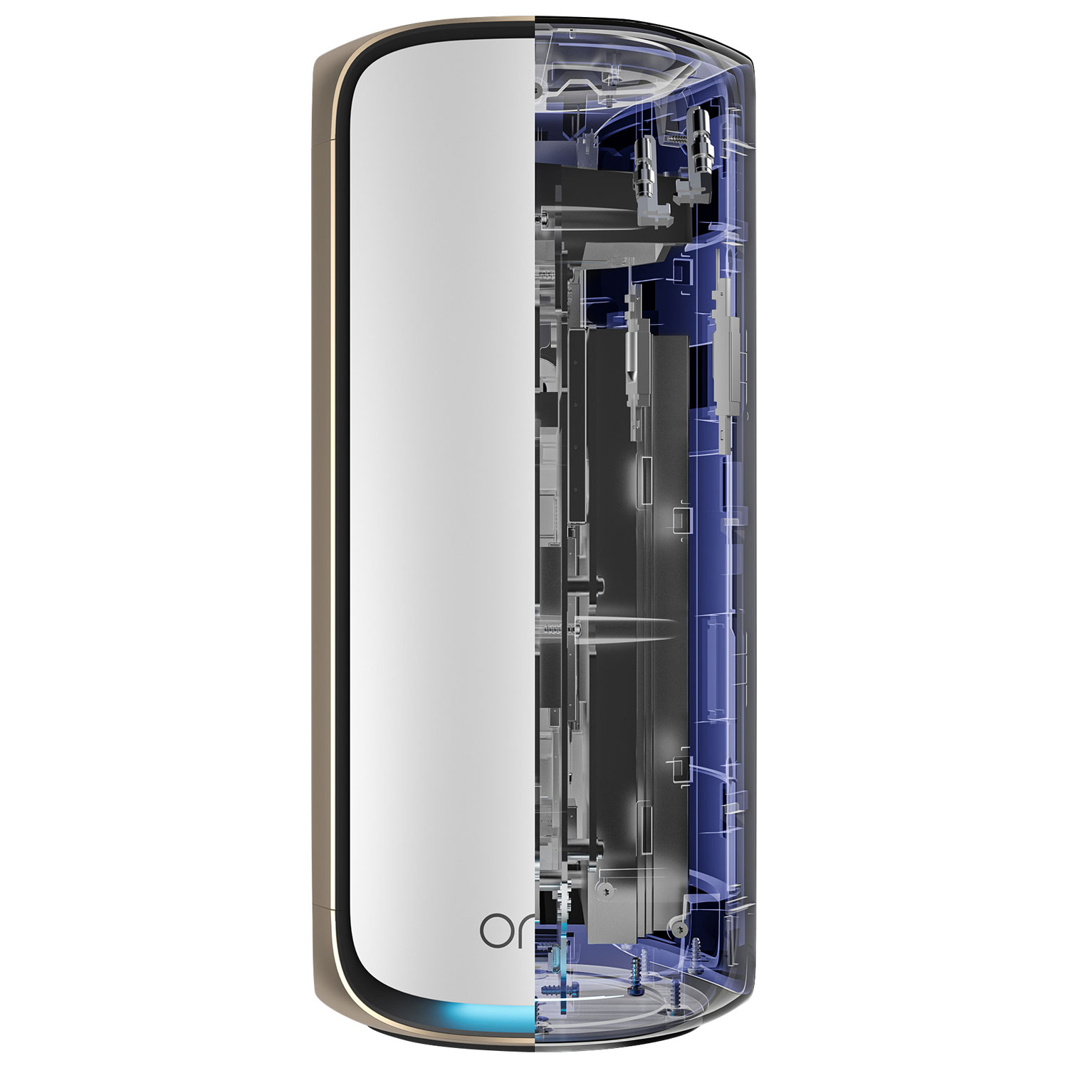 NETGEAR Orbi 970 Series BE27000 Quad-Band Mesh Wi-Fi 7 System (2-pack)  White RBE972S-100NAS - Best Buy