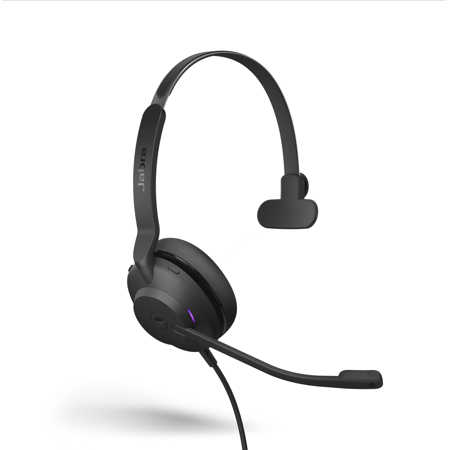 Casque d'écoute mono USB-C à isolation sonore avec micro Evolve2 30 SE de Jabra - Noir