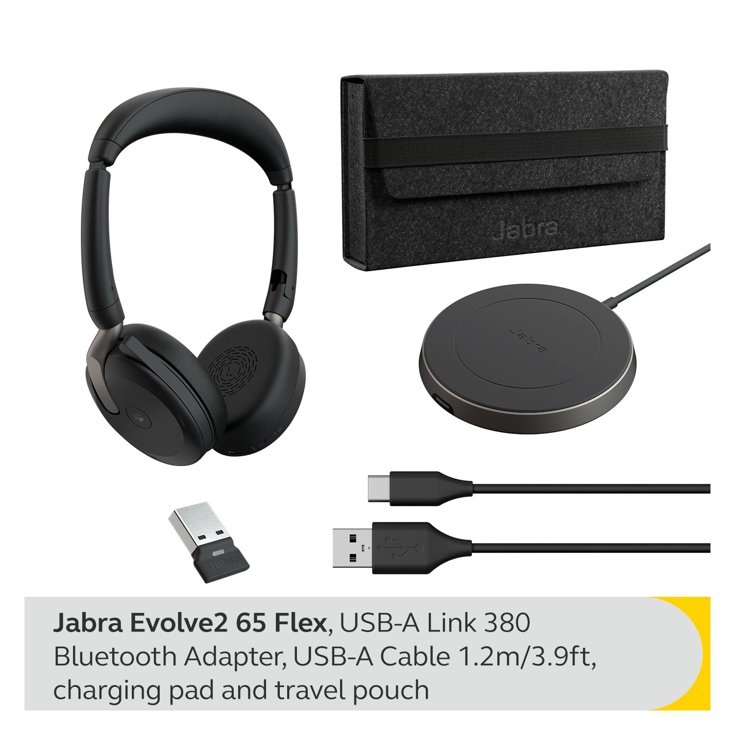 Jabra Evolve2 65 Flex - USB-A MS Stereo