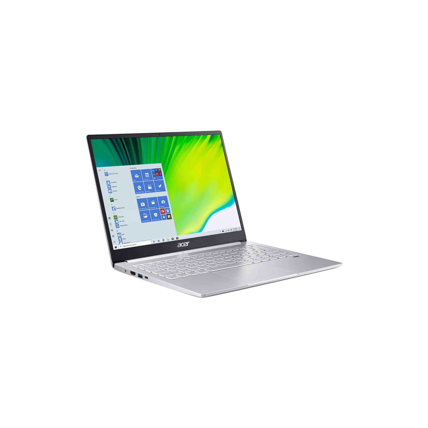 Refurbished (Good) - Acer Swift 3 SF313-53 13.5" Notebook Intel i7-1165G7 8 GB LPDDR4 512 GB NVMe Windows 10 Home 64-Bit