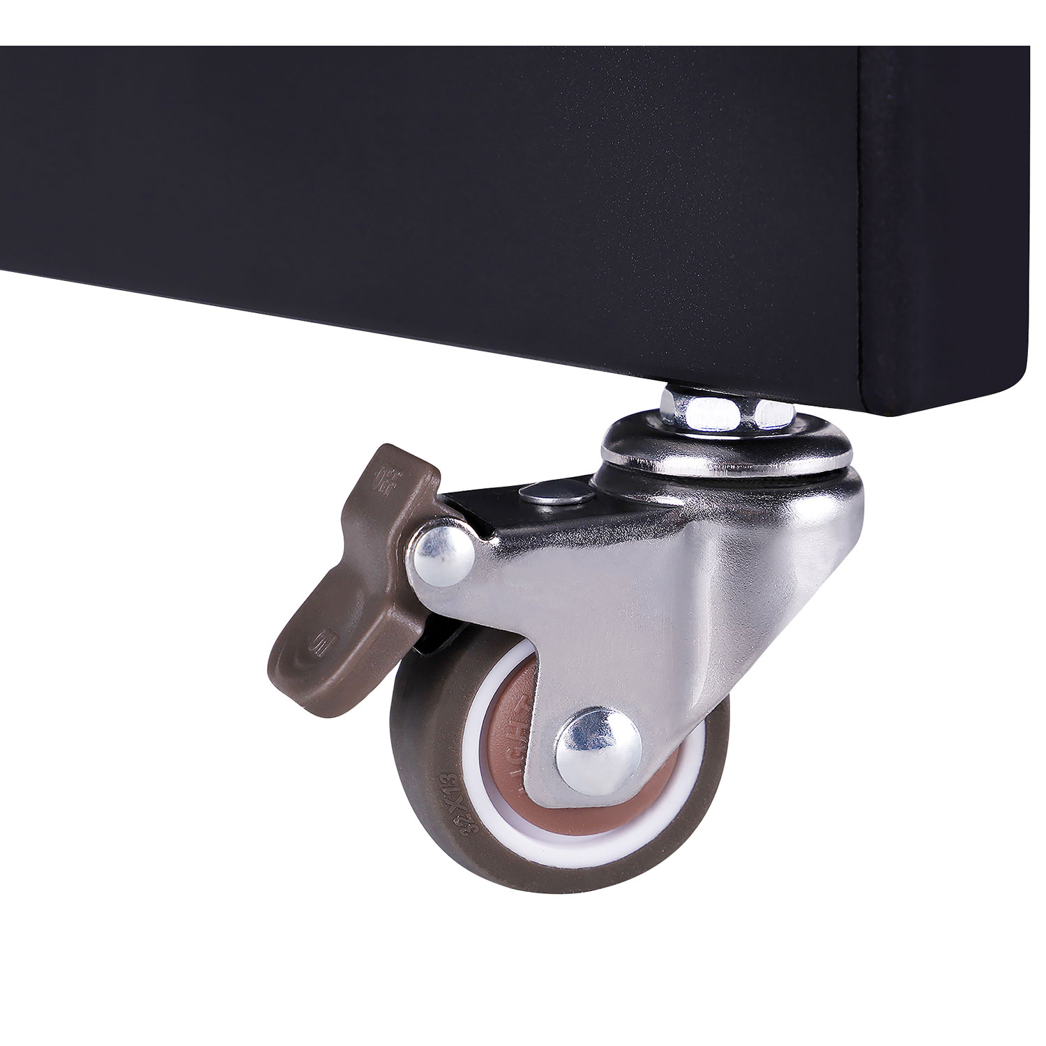 Bureau assis/debout électrique à hauteur ajustable et portatif de 28 po de LjubLjana - Bois