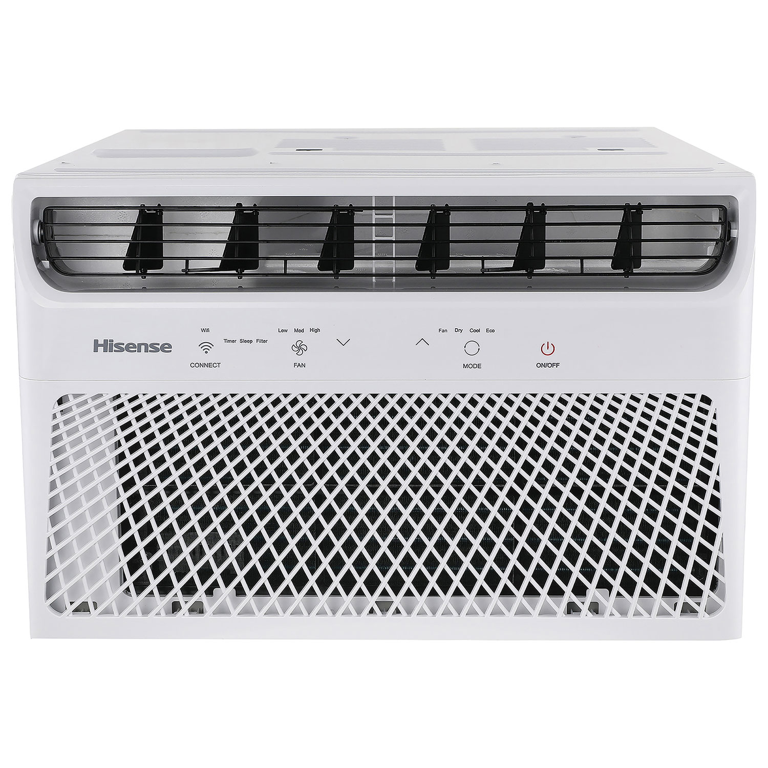 Hisense Smart 4-in-1 Window Air Conditioner with Wi-Fi - 10000 BTU - White
