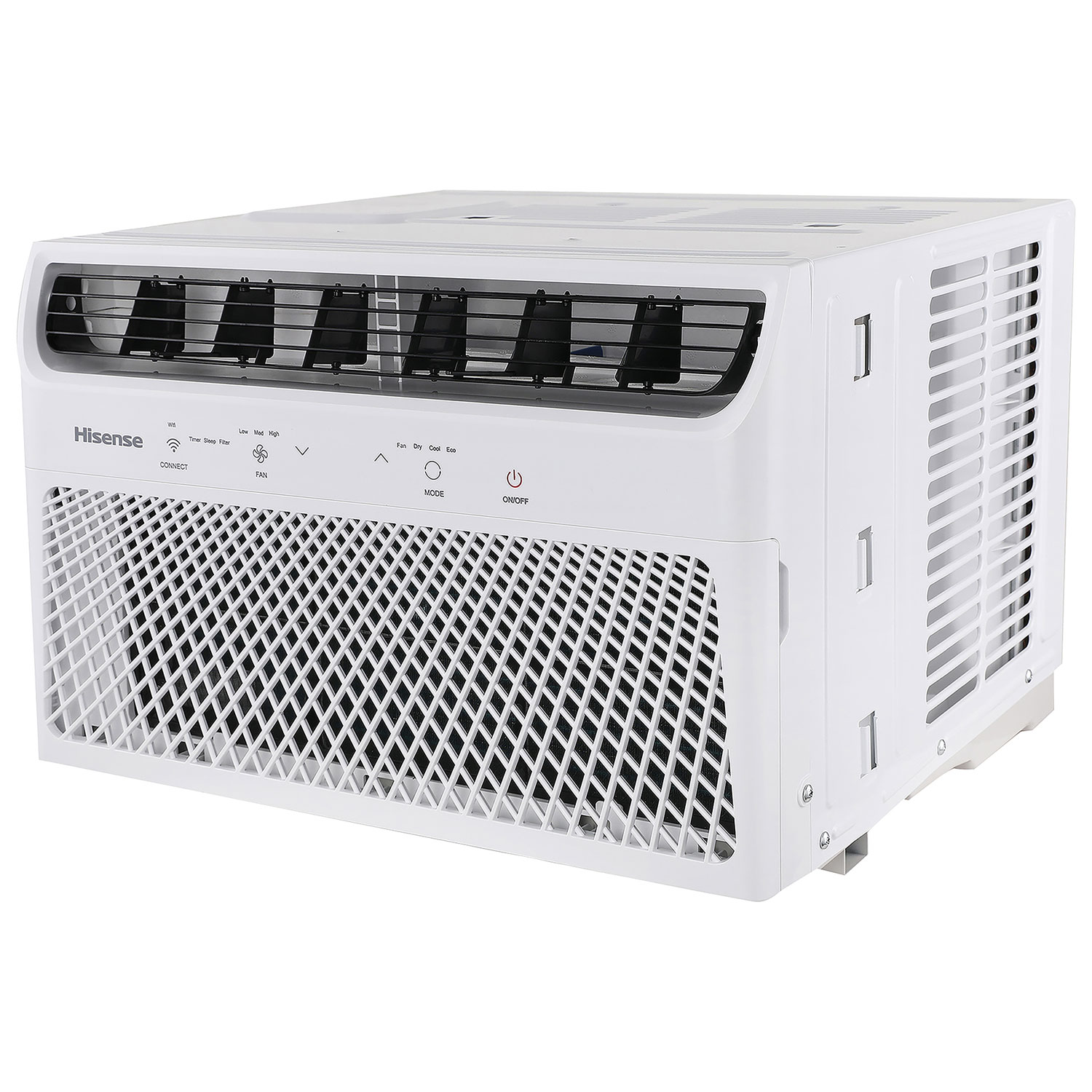 Climatiseur de fenêtre intelligent 4-en-1 avec Wi-Fi de Hisense - 10 000 BTU - Blanc