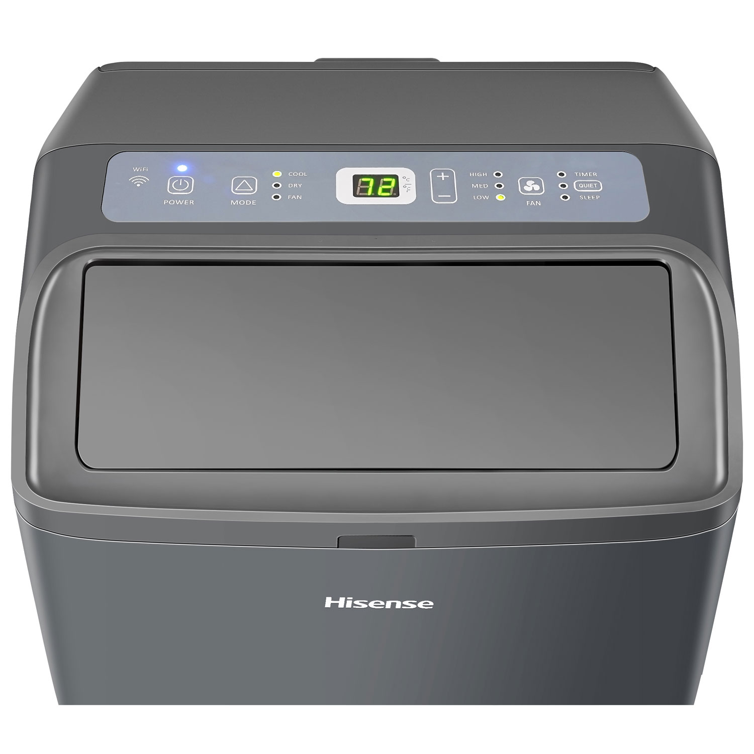 Climatiseur portatif intelligent 3-en-1 avec trousse d'installation pour fenêtre à battant de Hisense - 13500 BTU - Exclusivité Best Buy