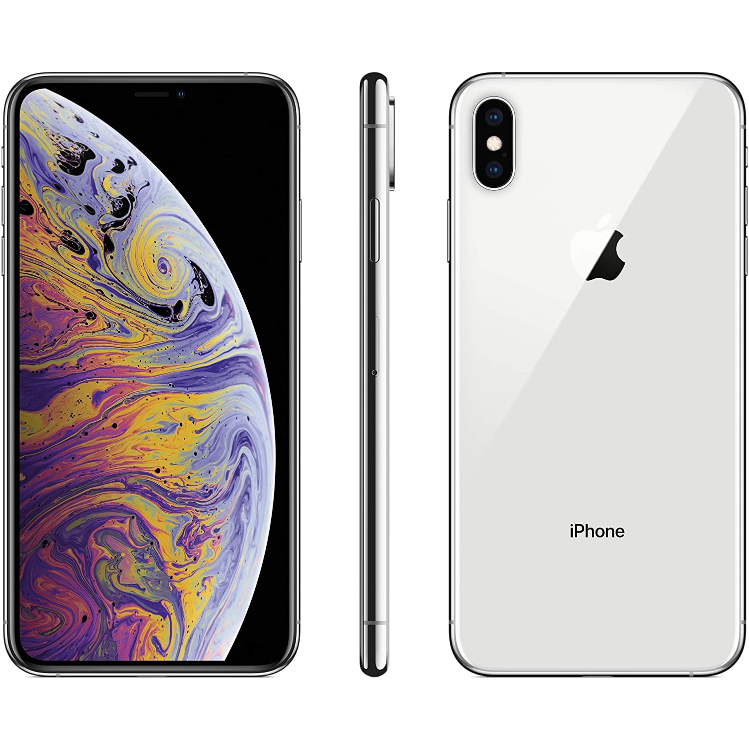 Refurbished (Excellent) Apple iPhone XS A1920 (Fully Unlocked) 512GB Silver