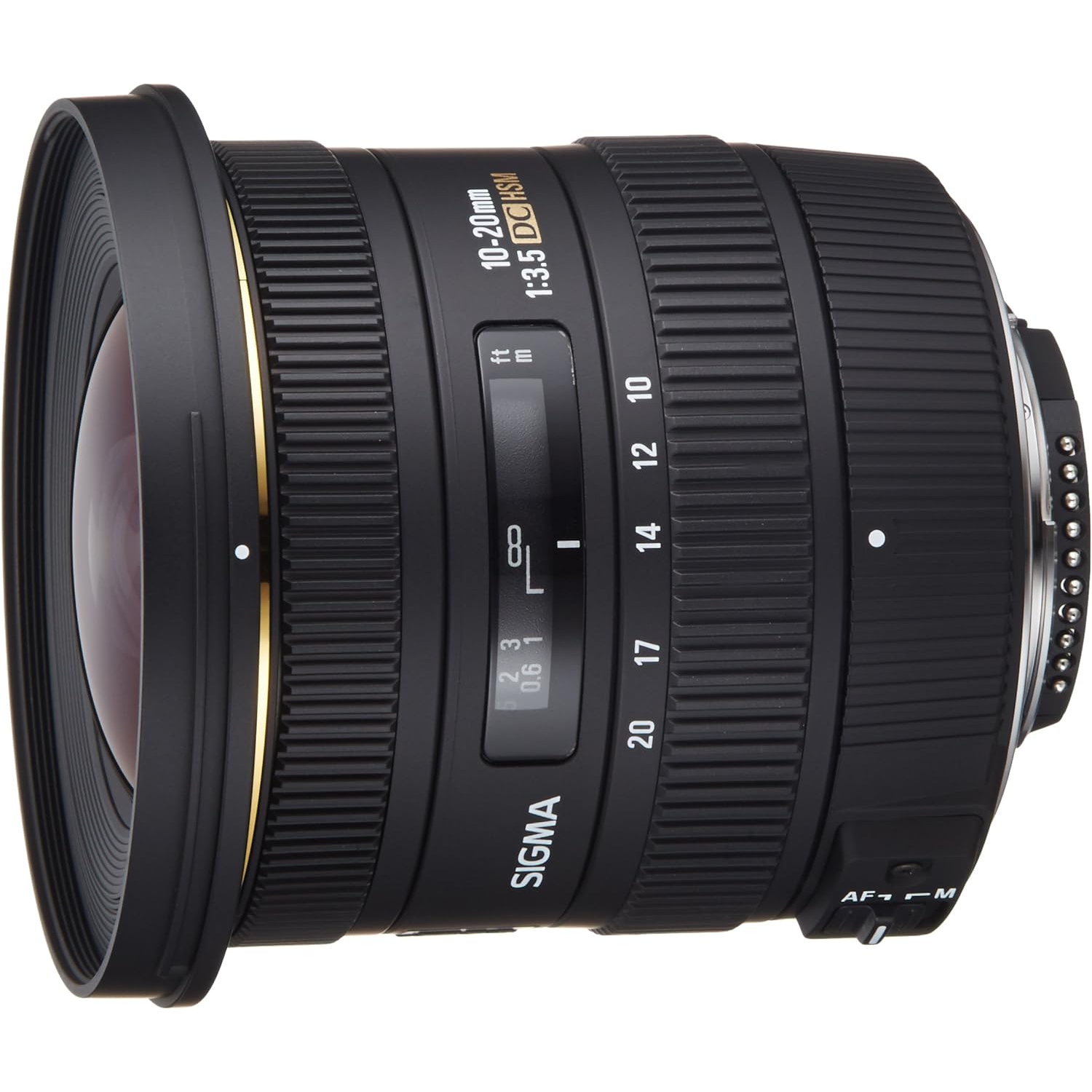 Refurbished (Good) - Sigma 10-20mm f/3.5 EX DC HSM ELD SLD Aspherical Super Wide Angle Lens for Nikon Digital SLR Cameras