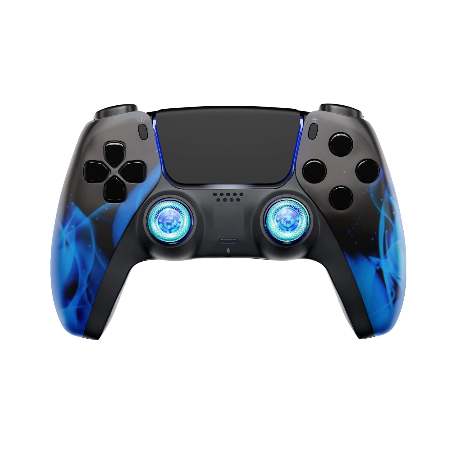 Blue Fire Custom Pro Wireless UN-MODDED Controller compatible with PS5 Exclusive Unique Design