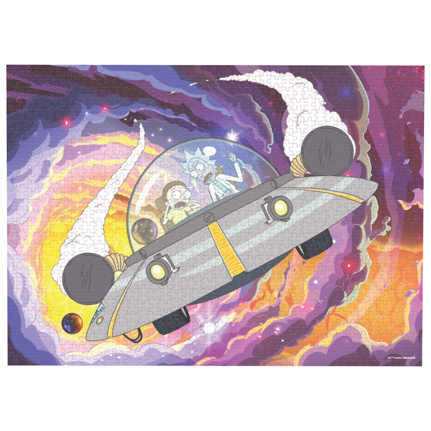 Casse-tête Rick and Morty: The Outside World is Our Enemy, Morty! de USAopoly - 1000 morceaux