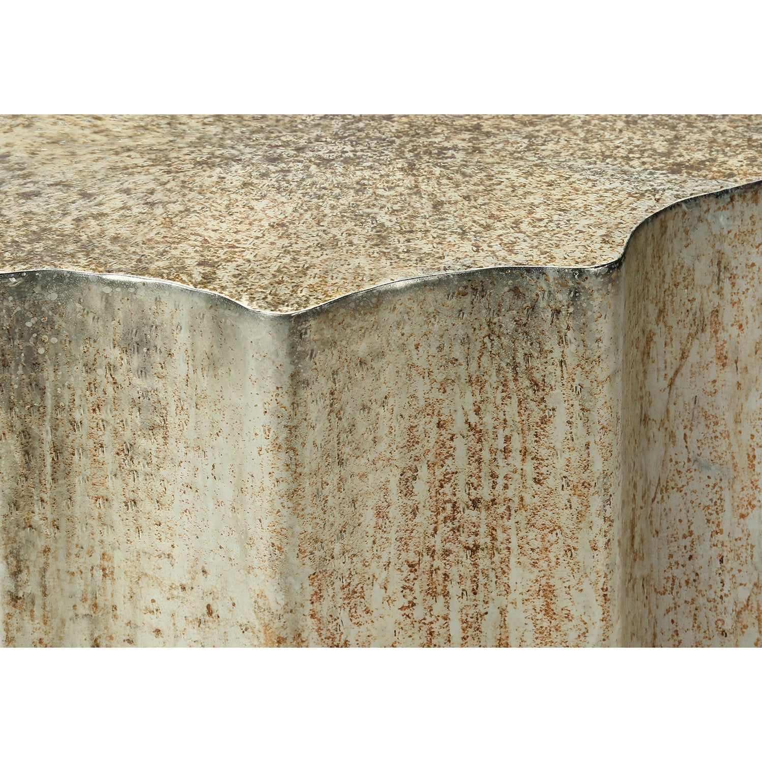 Monarch Specialties I 3902 - Accent Table, Drum, Side, End, Nightstand, Lamp, Living Room, Bedroom, Gold Metal, Contemporary, Modern