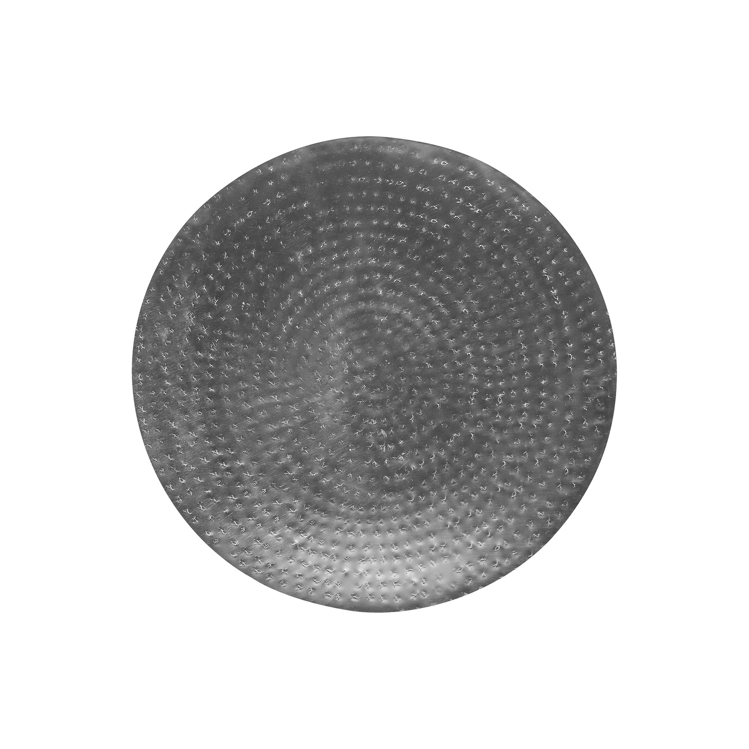 Monarch Specialties I 8916 - Table d'appoint, tambour, côté, extrémité, table de chevet, lampe, salon, chambre, métal chromé, contemporain, moderne