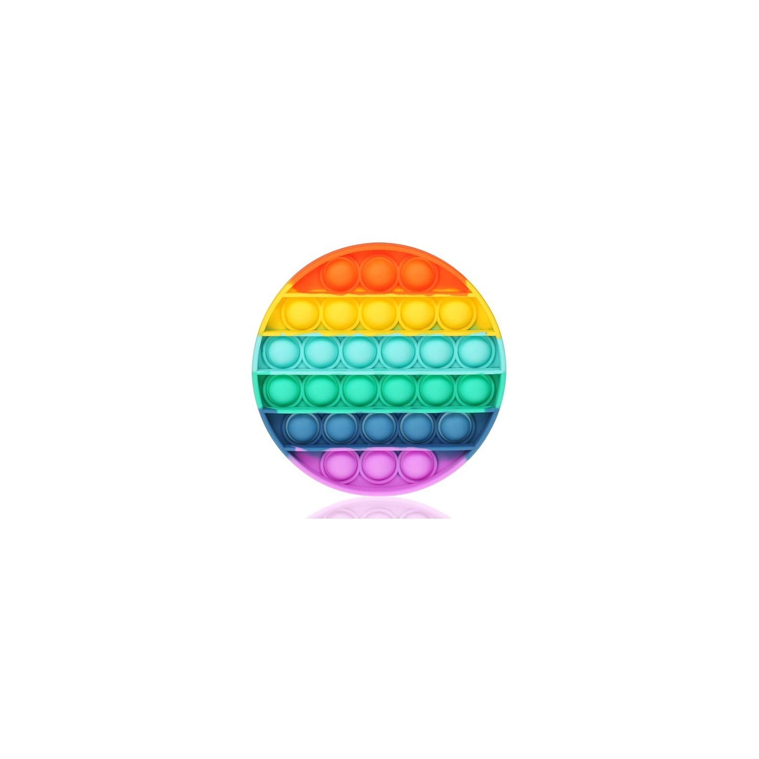 Rainbow Pop-it Fidget Sensory Toy ASST (STYLE MAY VARY)