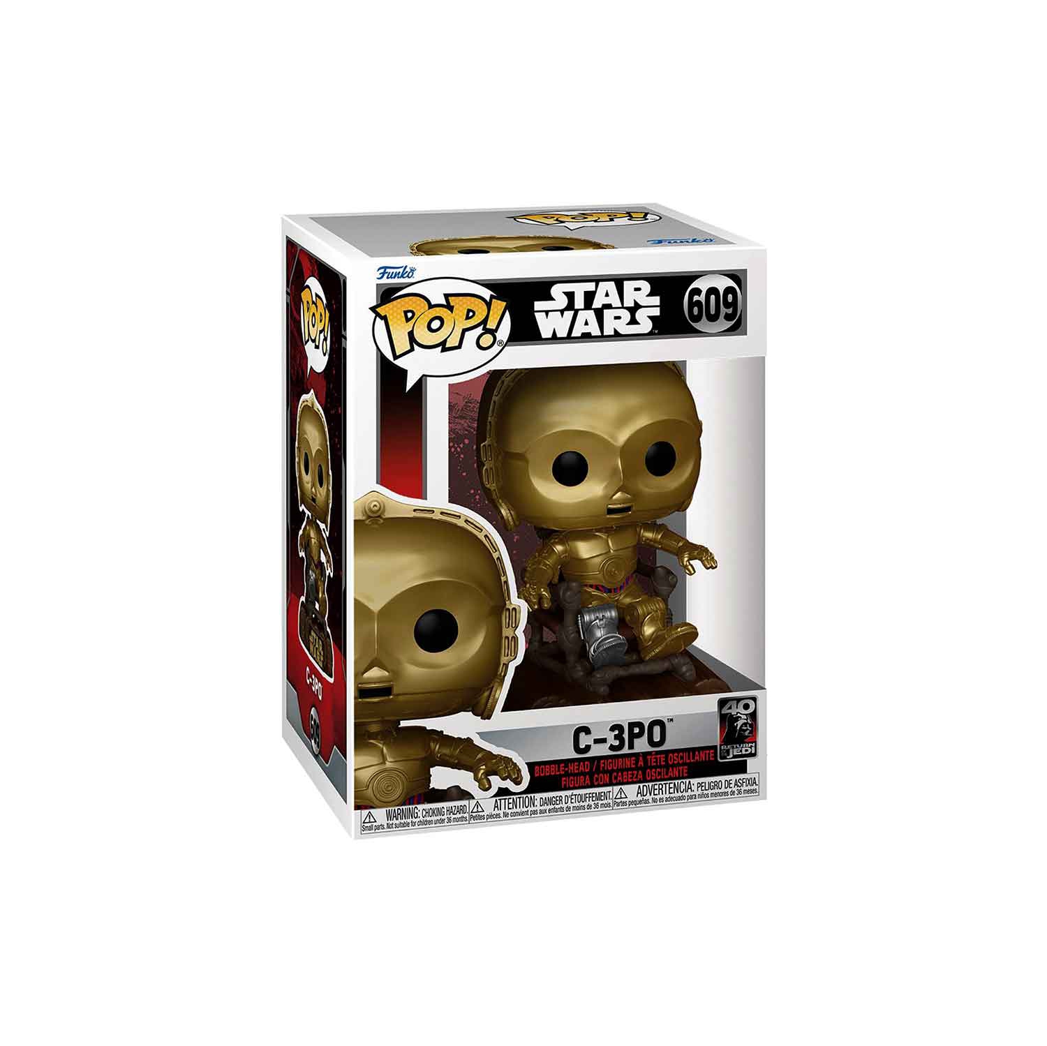 Pop Star Wars 3.75 Inch Action Figure - C-3PO #609
