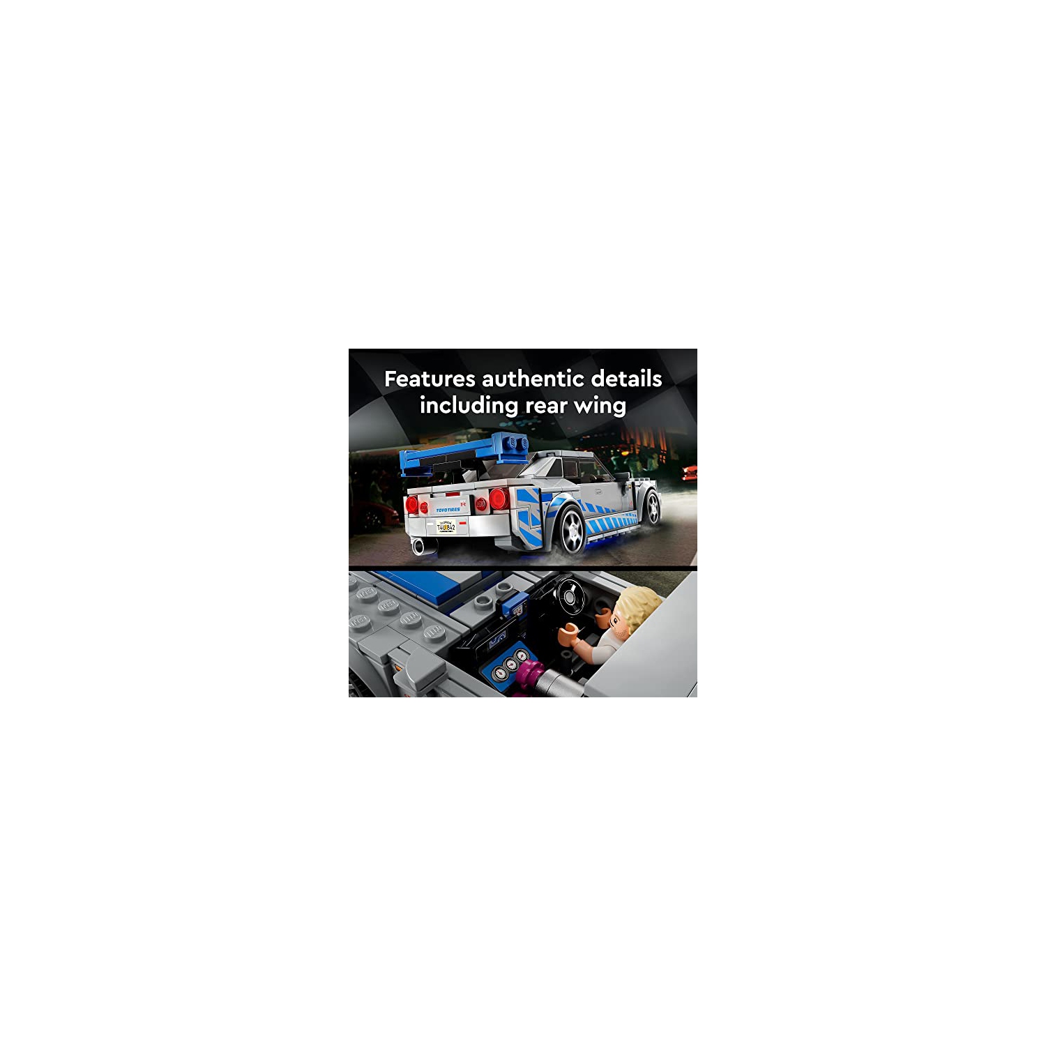 LEGO Speed Champions 2 Fast 2 Furious Nissan Skyline GT-R