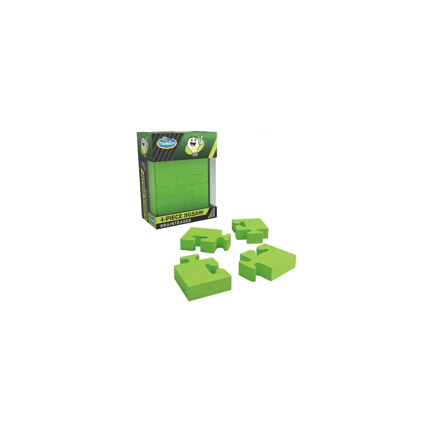 Pocket Brainteaser A-Ha! Jigsaw Puzzle 4 Pcs