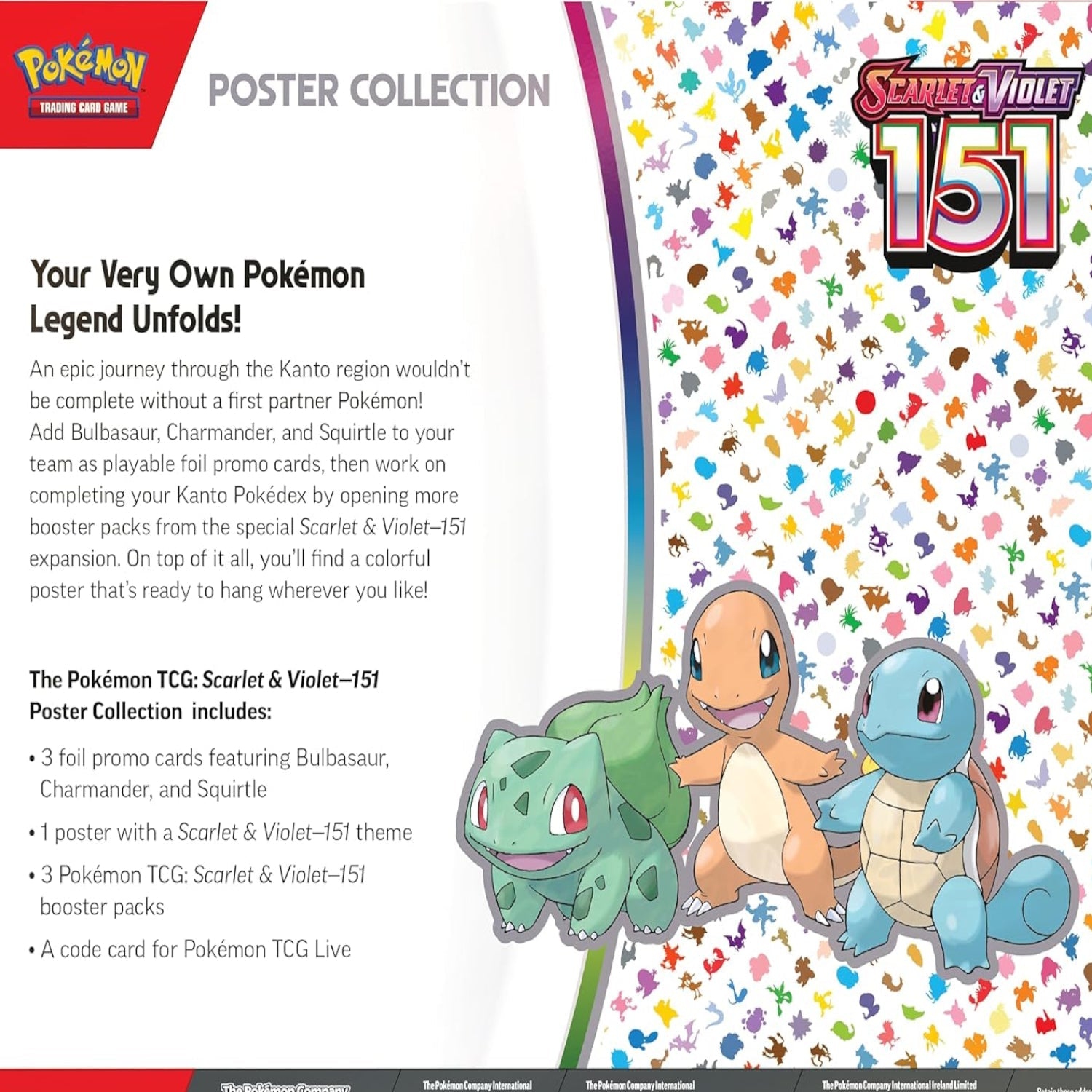 Pokemon Scarlet & Violet 151 Poster Collection