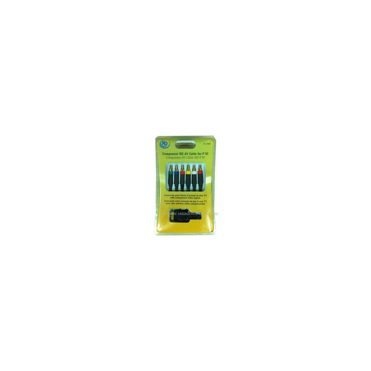 SD Component HD AV Cable For PS 3