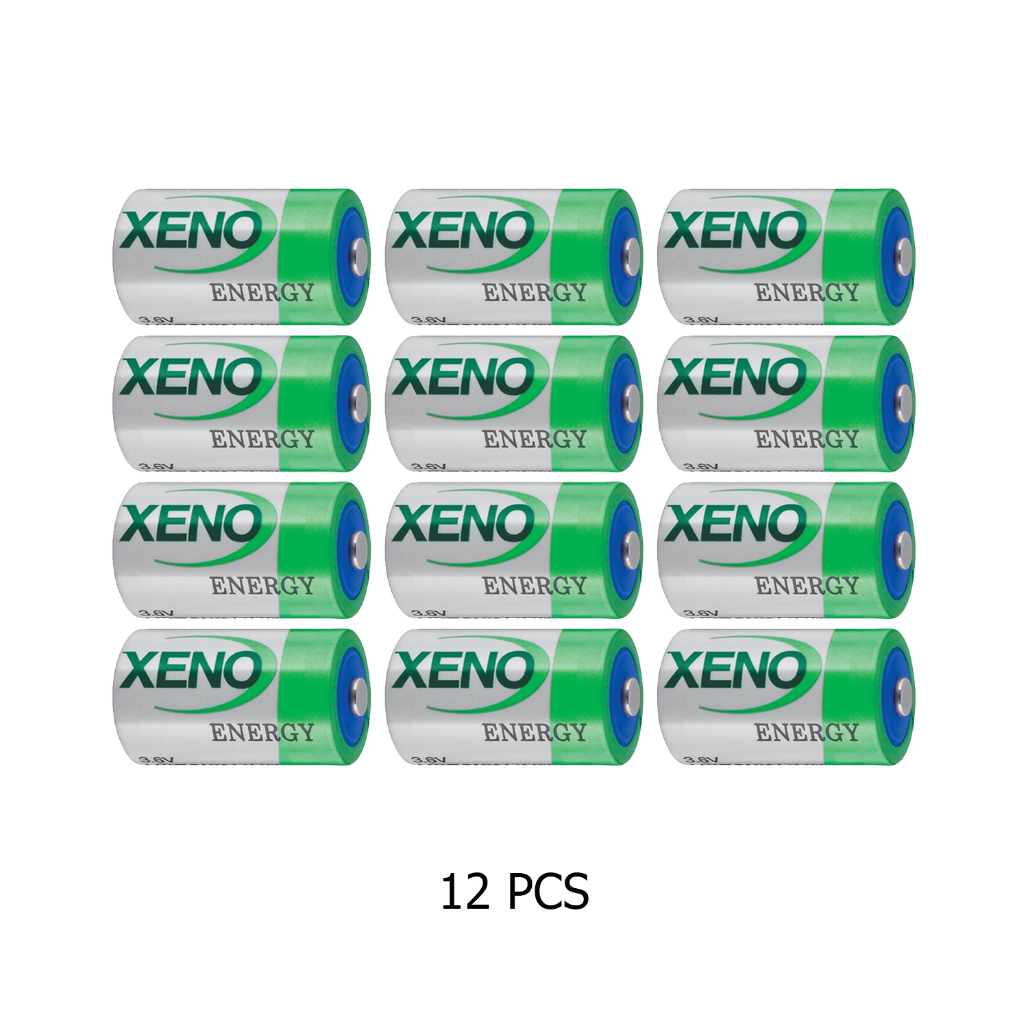 Piles 1,2&nbsp;Ah Xeno XL-050F 3,6&nbsp;V 1/2 AA