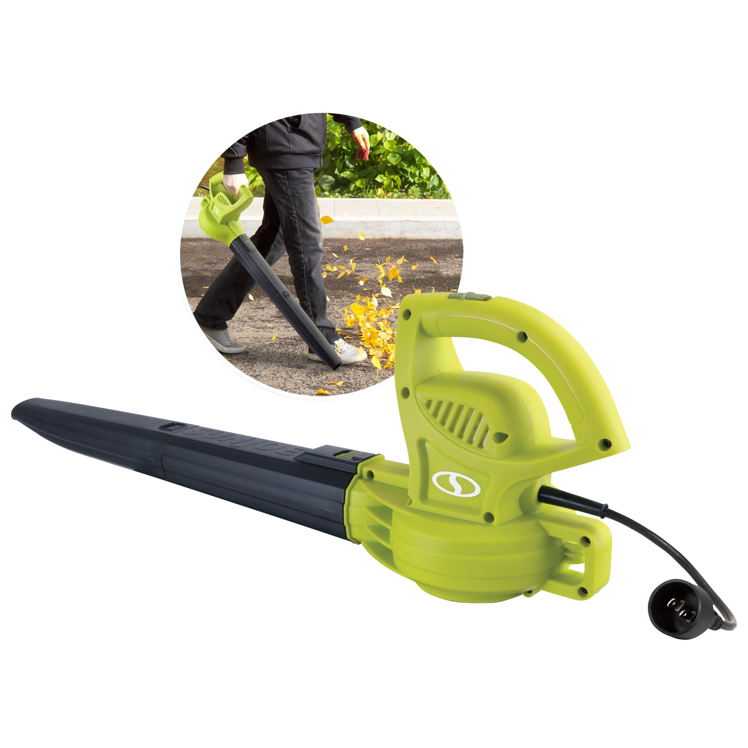 Sun Joe 6A 155MPH Compact Electric Leaf Blower