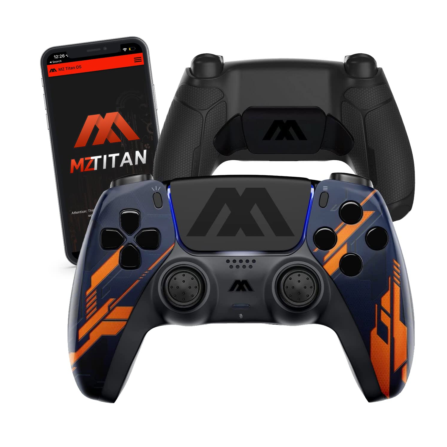 Mecha Extreme ModdedZone Smart Modded Controller, Anti Recoil 2 Remap Buttons, Interchangeable Thumbsticks, Hair Triggers, Tactical Buttons