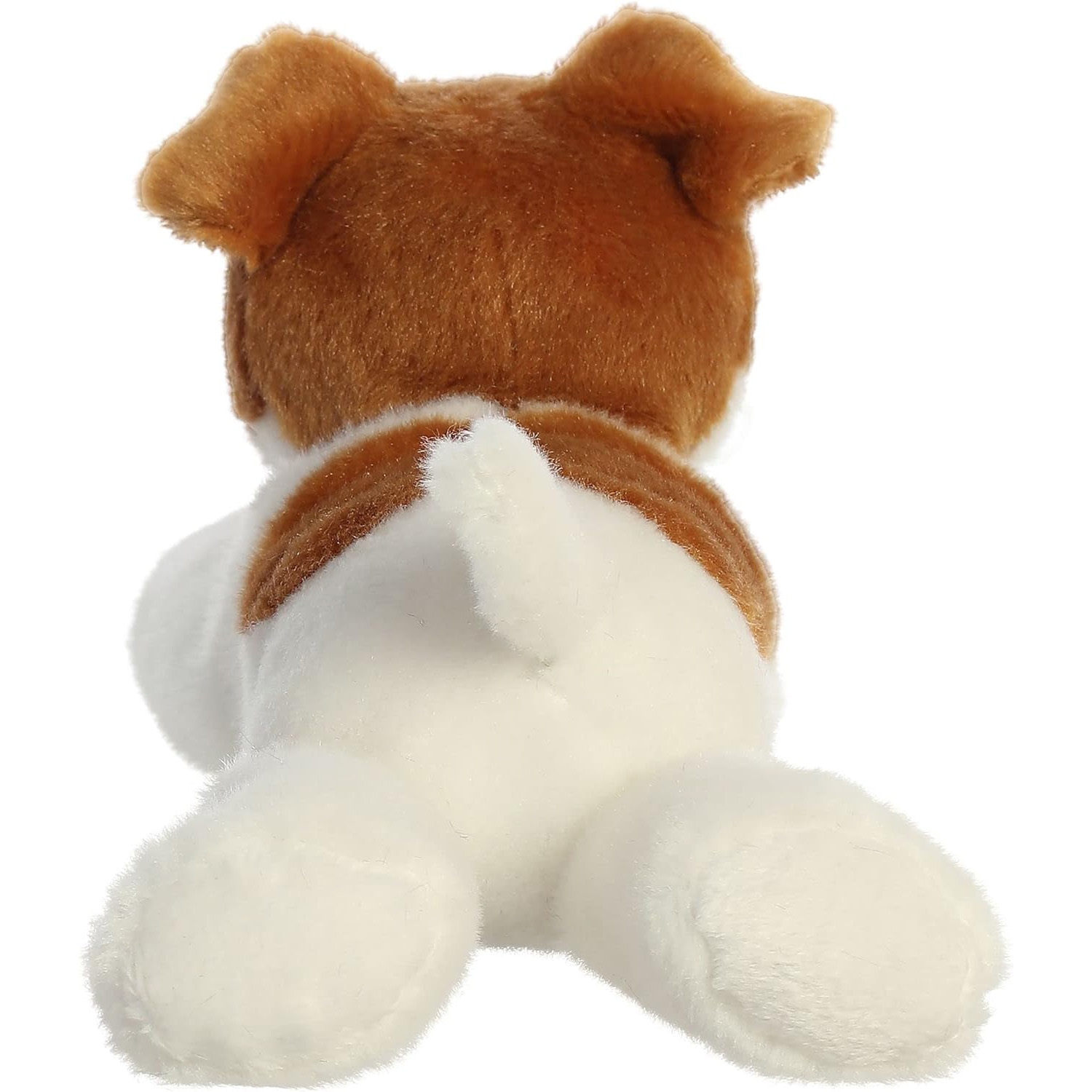 Animal en peluche Mini Flopsie Jackie Russell Terrier d'Aurora adorable - Brun 8 po