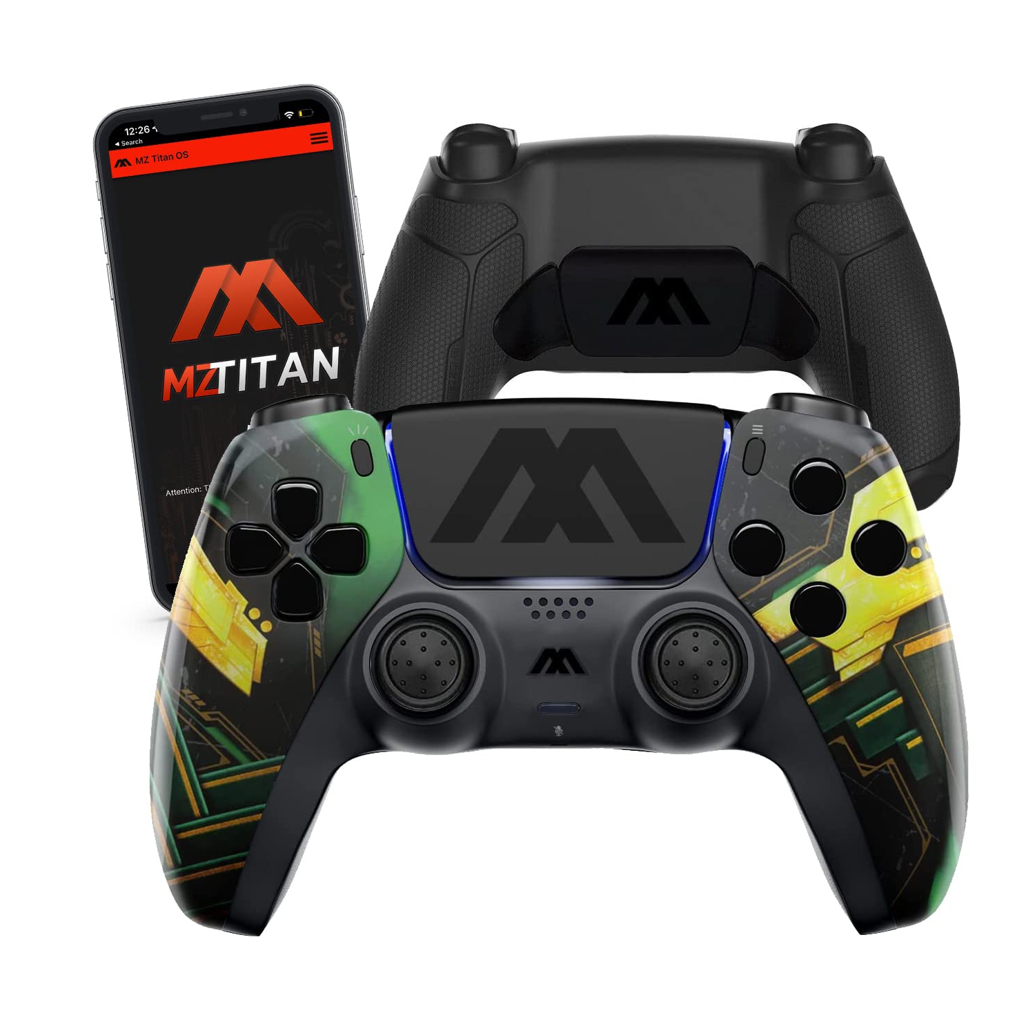 Ragnarok Extreme ModdedZone Smart Modded Controller, Anti Recoil 2 Remap Buttons, Interchangeable Thumbsticks, Hair Triggers, Tactical Buttons