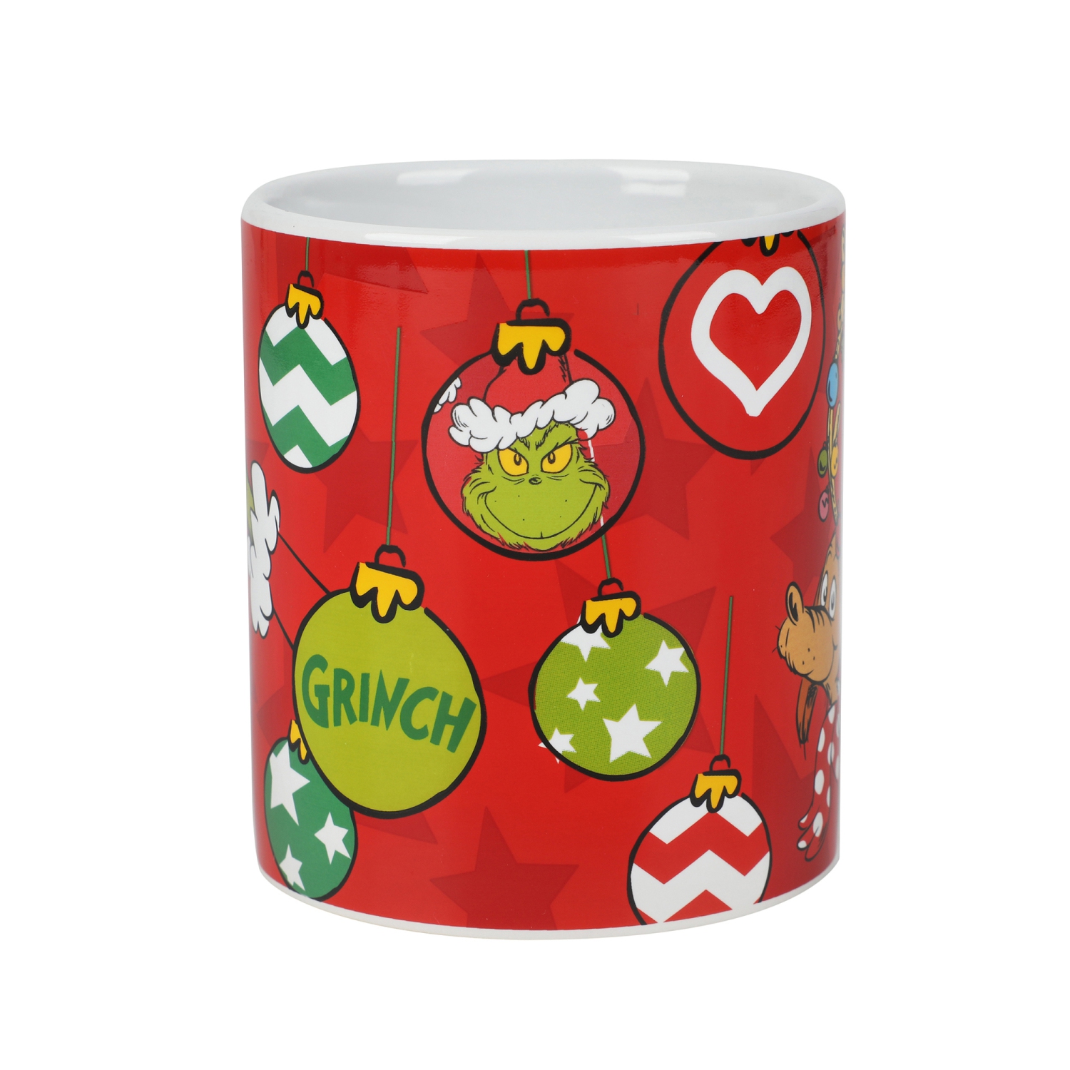 La grande tasse 12&nbsp;oz, décorations de Grincheux