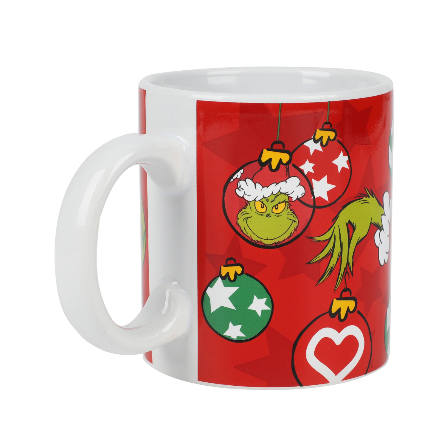 La grande tasse 12&nbsp;oz, décorations de Grincheux
