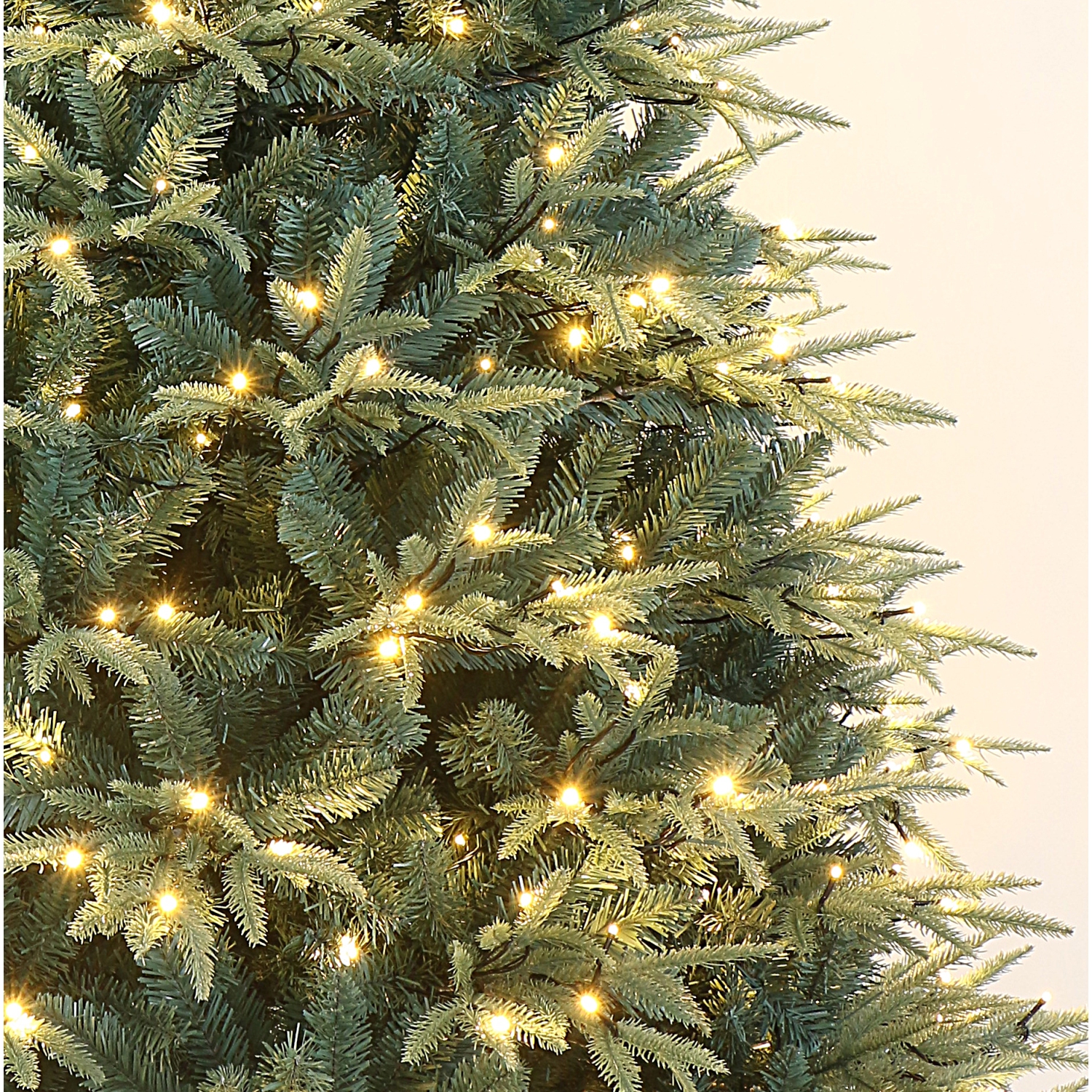 Holiday Stuff 5' Colorado ICY-Blue Pine Christmas Tree Pre-lit with LED Lights