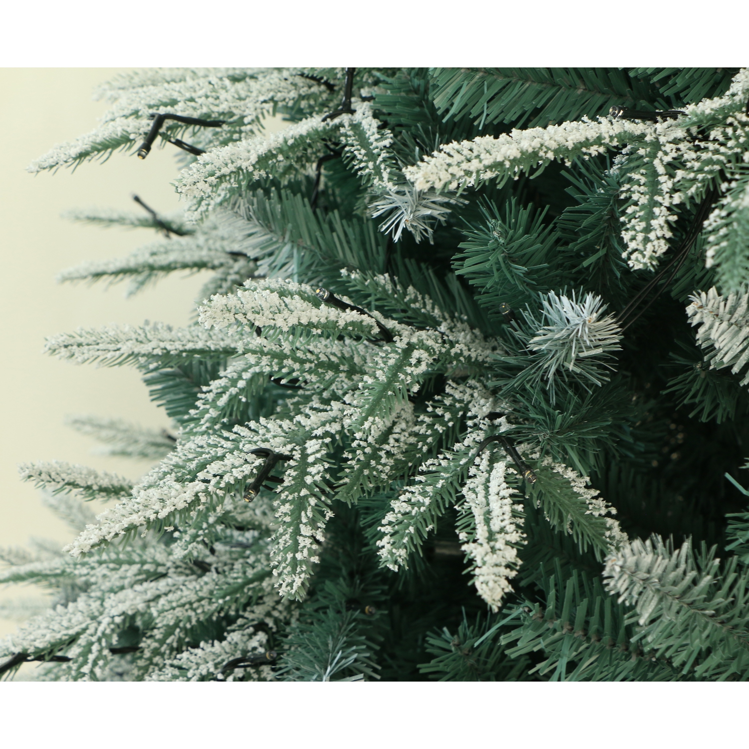 Holiday Stuff 4' Colorado Frosted Blue Pine Christmas Tree Pre-lit with LED Lights