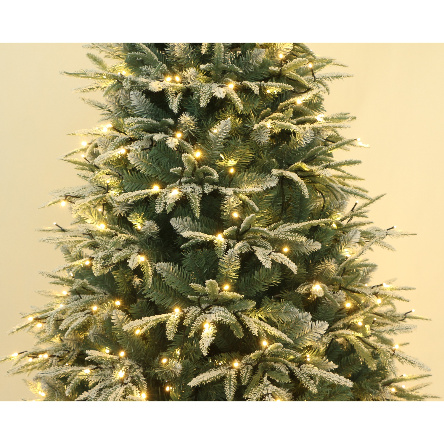 Holiday Stuff 8' Colorado Frosted Blue Pine Christmas Tree Pre-lit with LED Lights