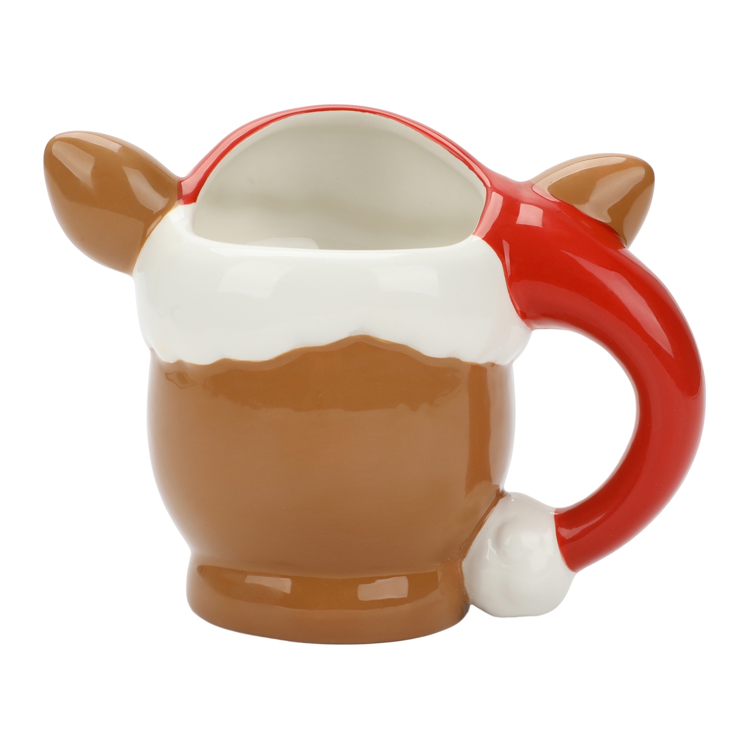 Rudolph the Red-Nosed Reindeer Santa Hat 14&nbsp;oz tasse sculptée