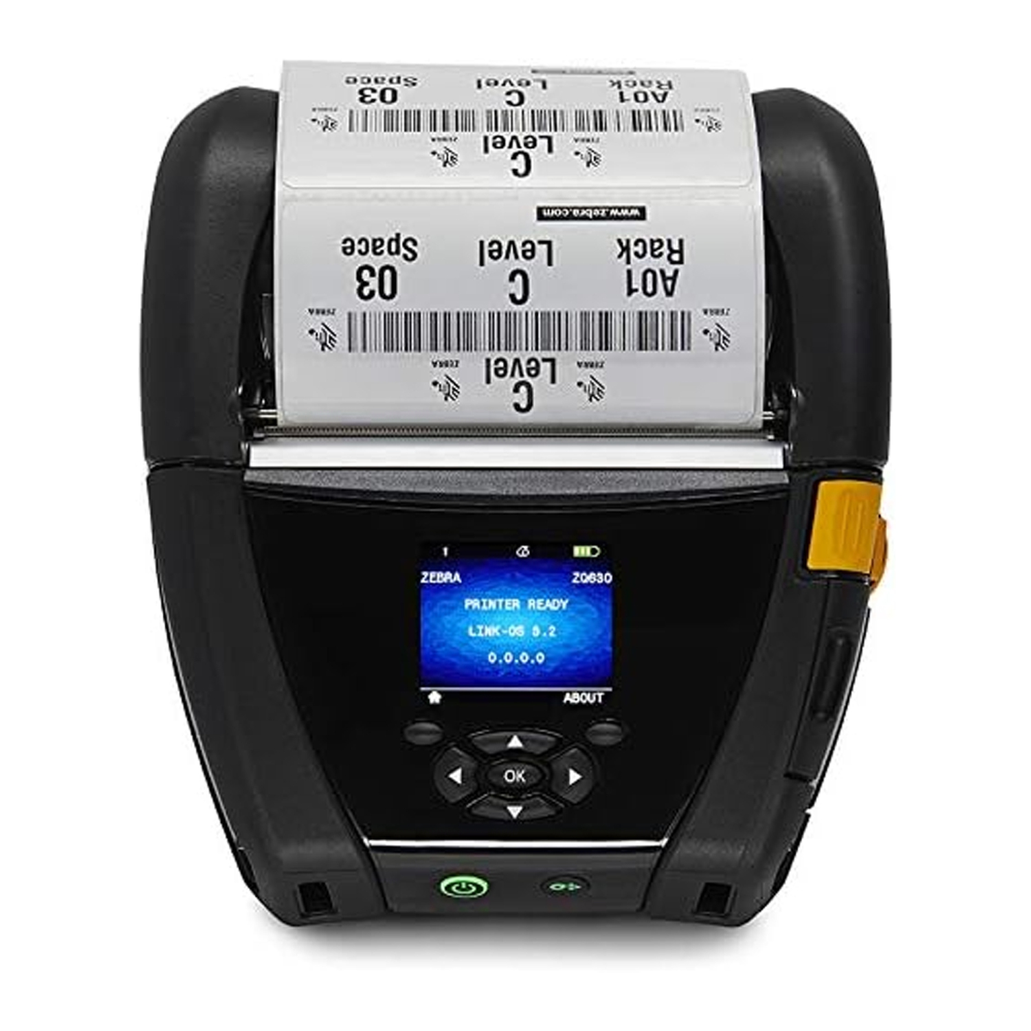 Zebra ZQ630 4" Mobile Printer USB Bluetooth WiFi Direct Thermal