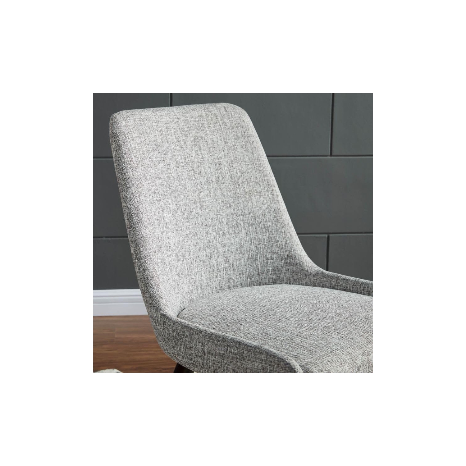 Cosmic Homes Eva Sectional Sofa Set With LHF Chaise & Storage Ottoman - Grey