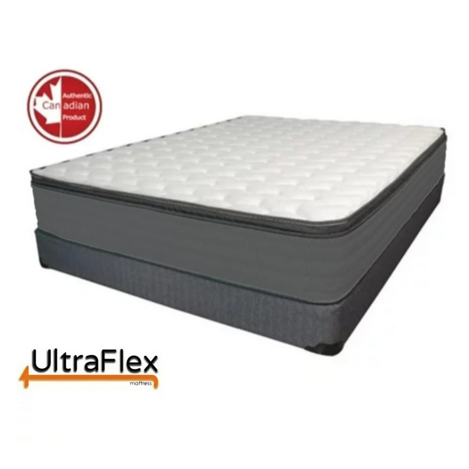 UltraFlex LUSH- 12” Hybrid Orthopedic Eurotop Mattress with Spinal Care Pocket Coil, Premium High Density Foam , Pressure-Relieving Comfort Foam,