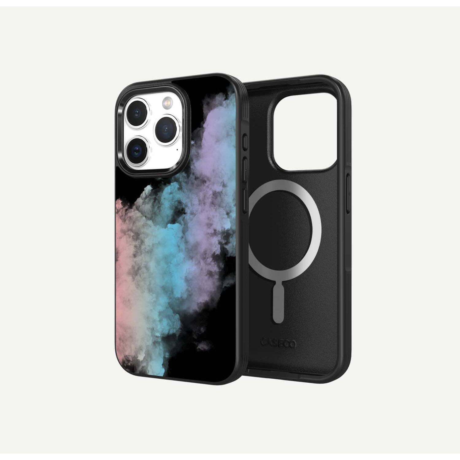 iPhone 15 Pro Max Case With MagSafe - Rainbow Cloud