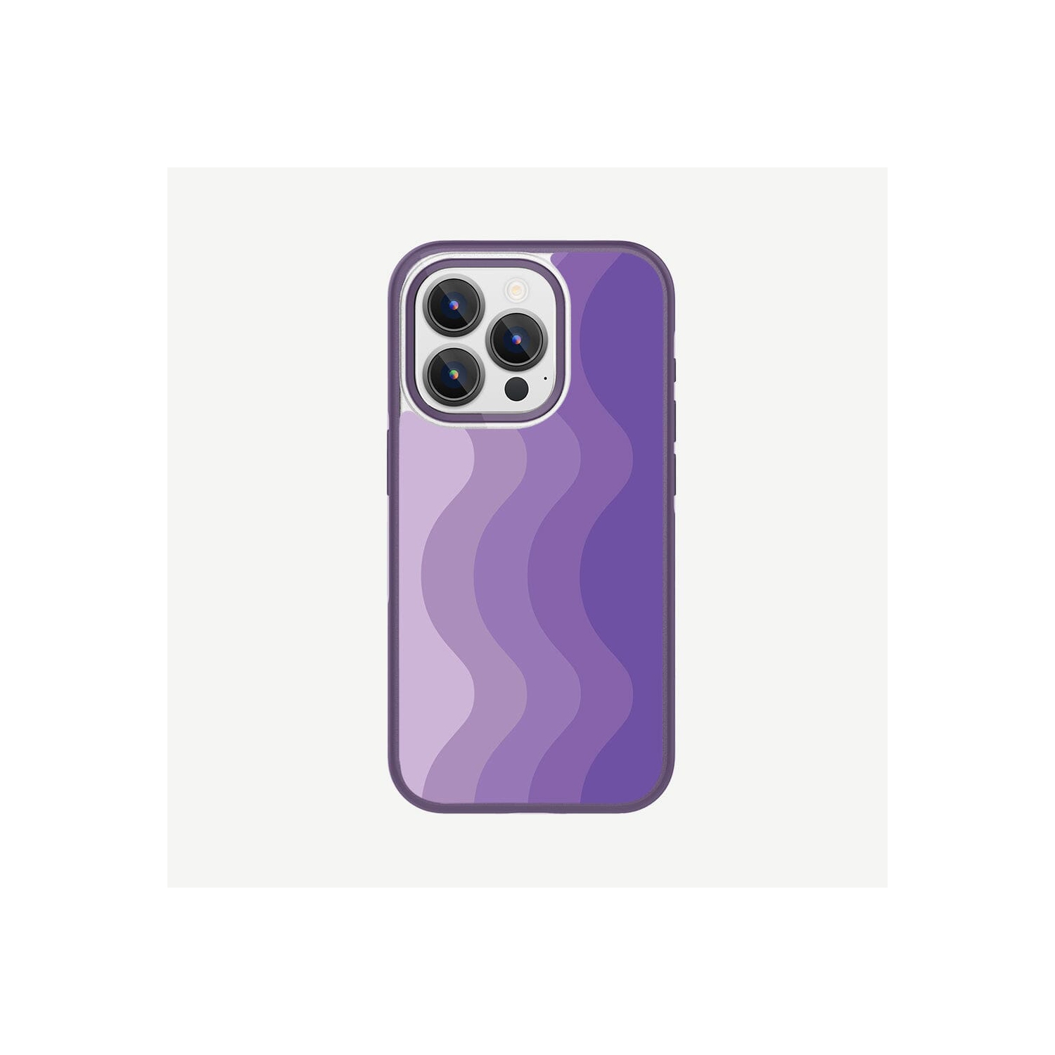 iPhone 15 Pro Max Case With MagSafe - Purple Wave
