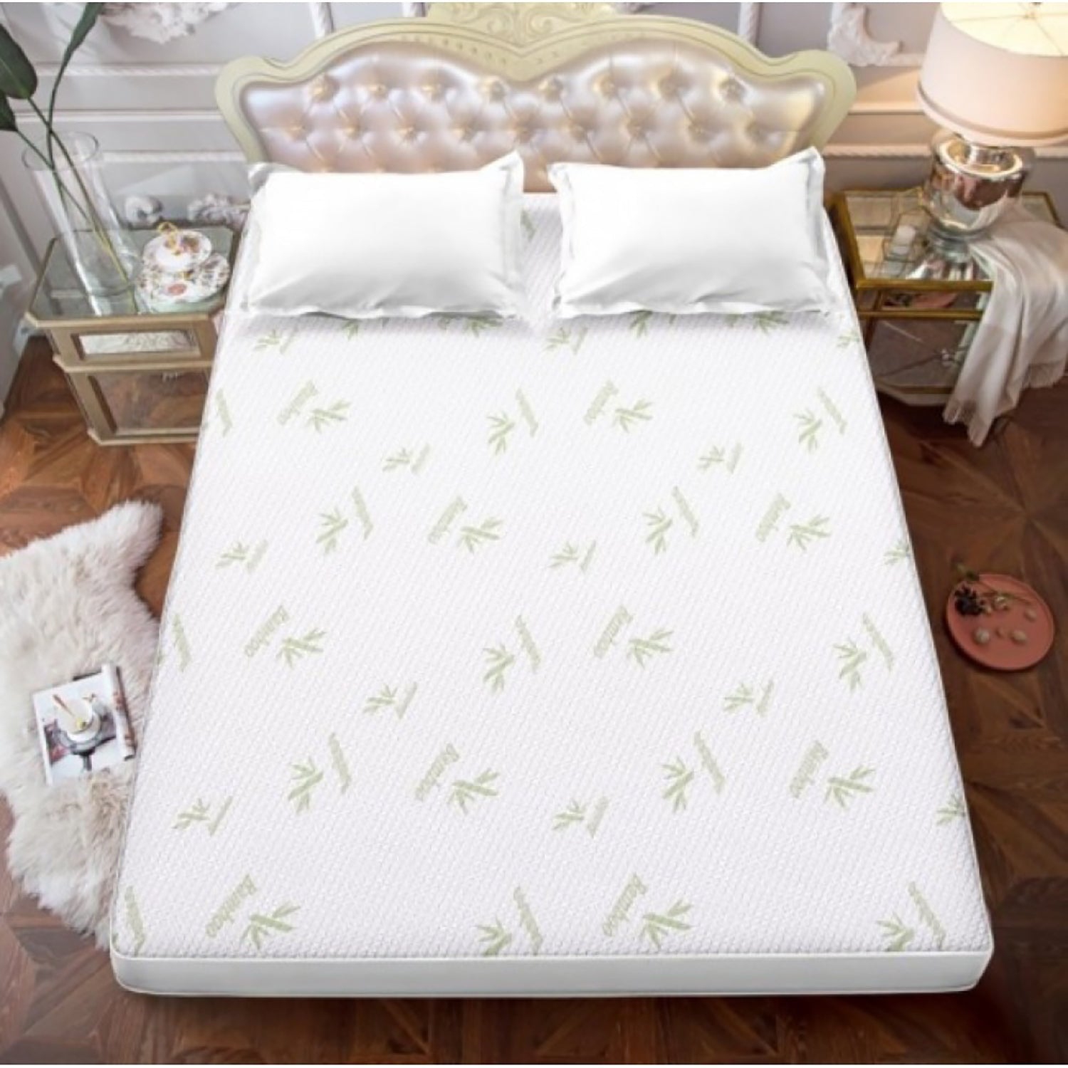 StarNight - Bamboo Mattress Protector, Waterproof and Hypoallergenic, King Size