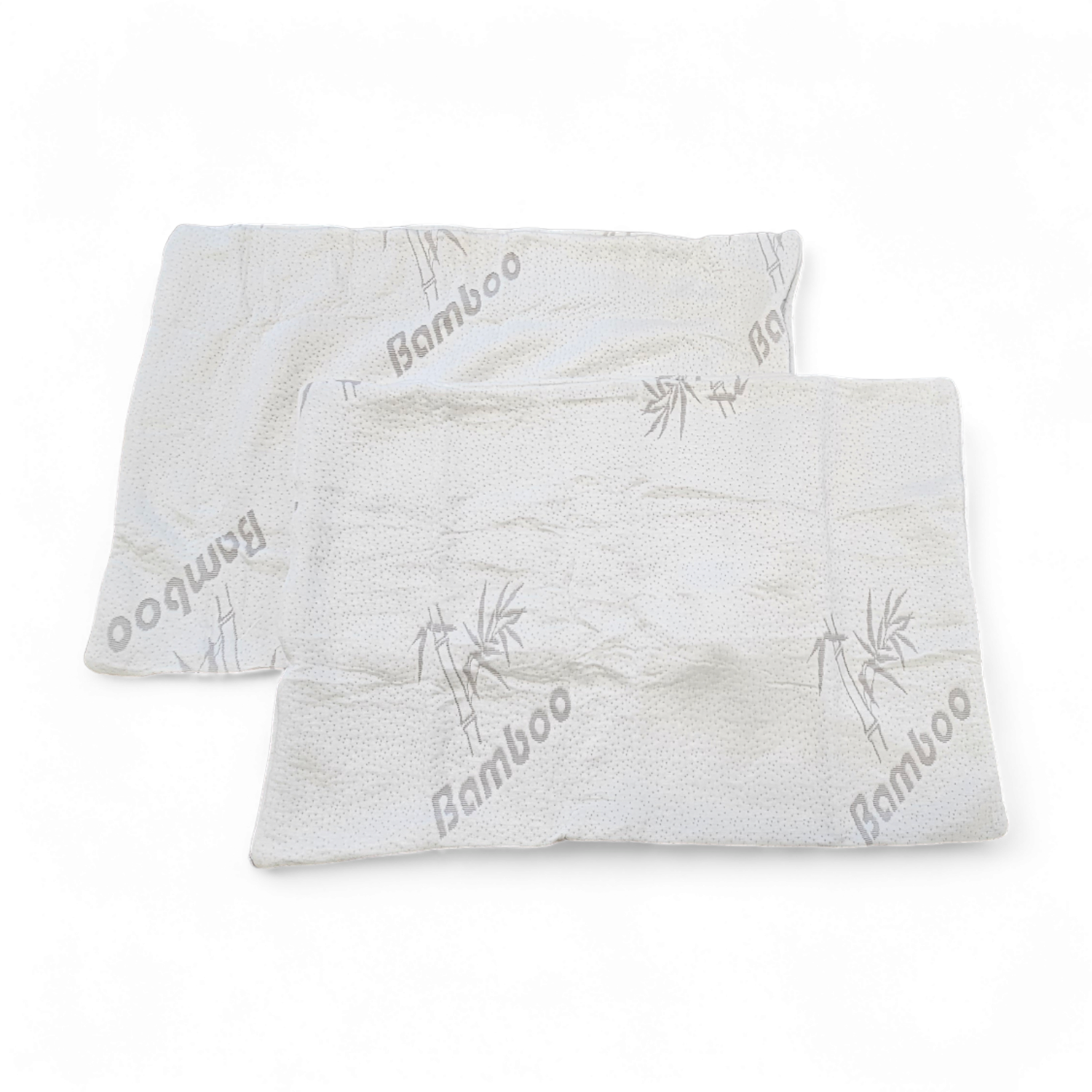 StarNight - Ensemble de 2 taies d'oreiller en bambou, hypoallergènes, grand lit