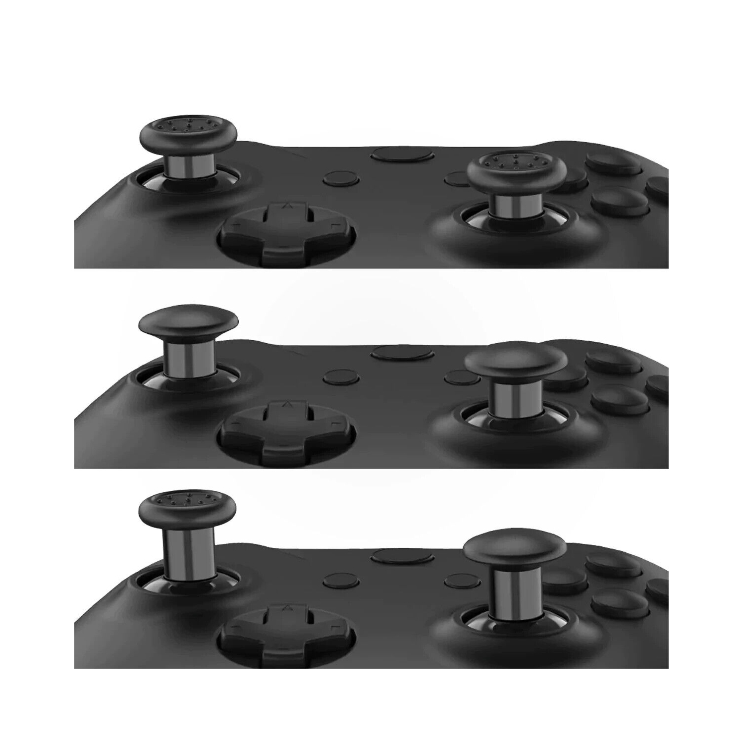 Black Extreme Smart – manette de jeu à modulation rapide Custom Fire compatible avec Xbox One S/X MASTER MOD pour tous les jeux de tir majeurs