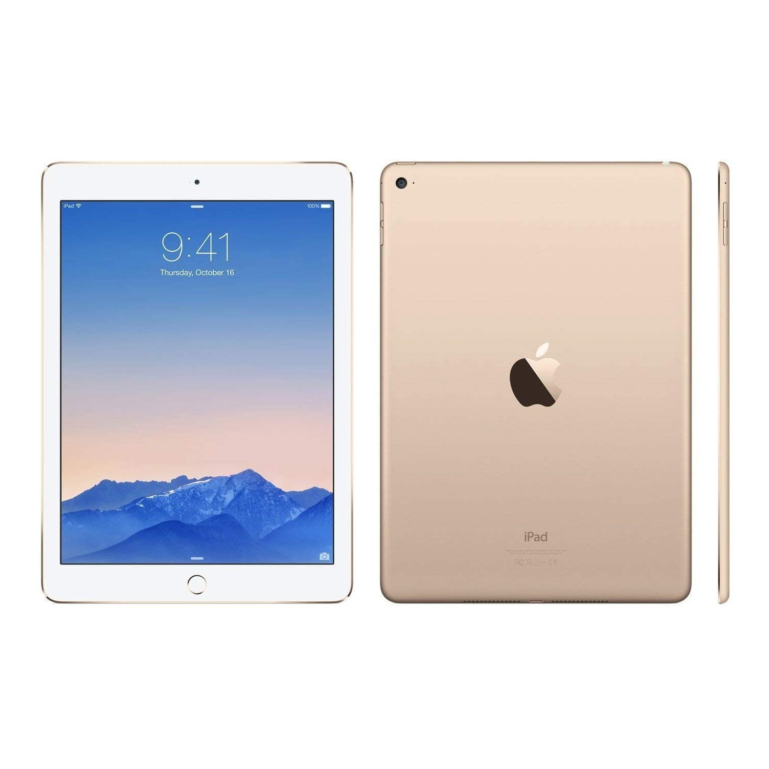 Refurbished (Good) Apple iPad Air 2 A1566 (WiFi) 64GB Gold | Best 