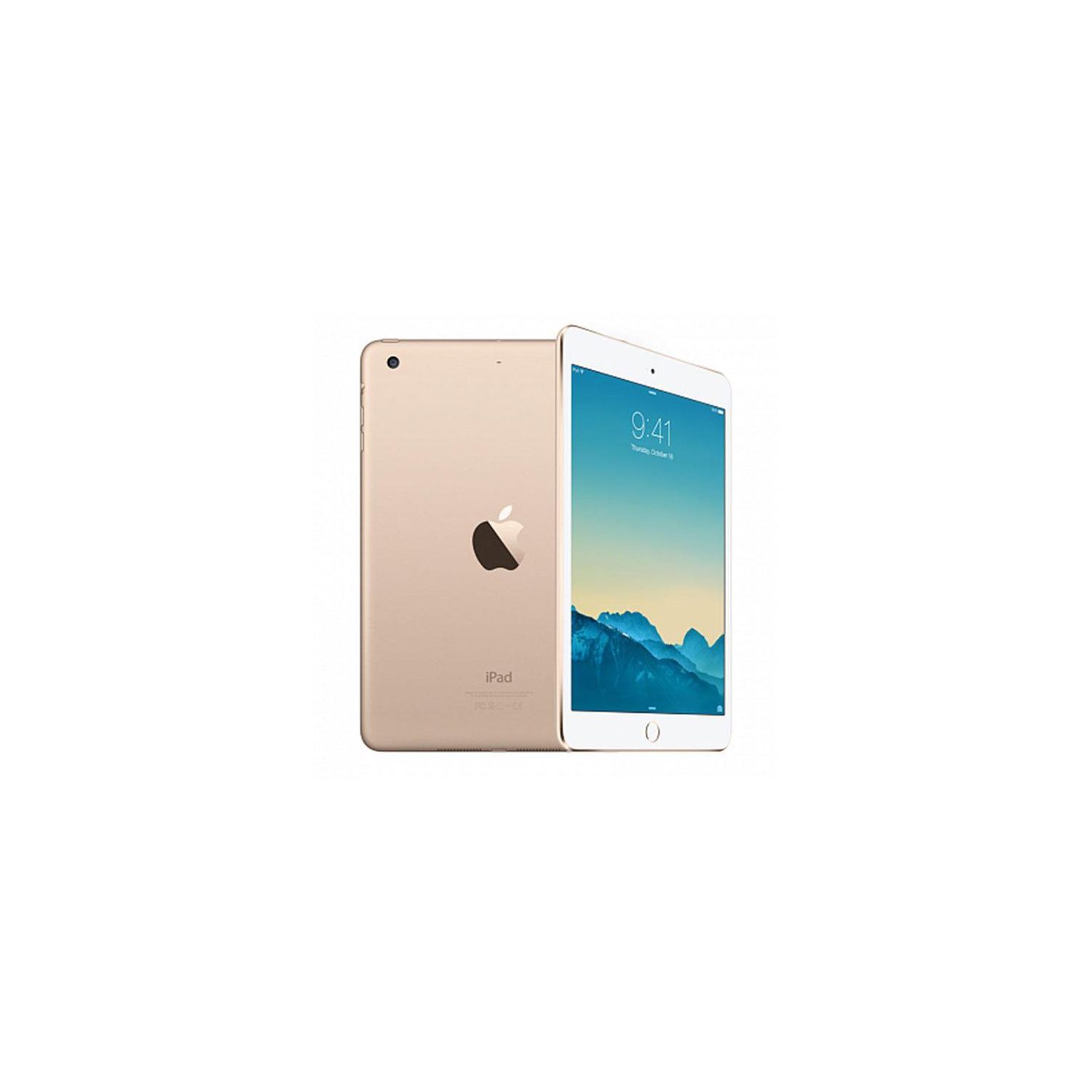 Remis à neuf; iPad Mini 3 A1599 Go (Wi-Fi) d'Apple; 16&nbsp;Go doré