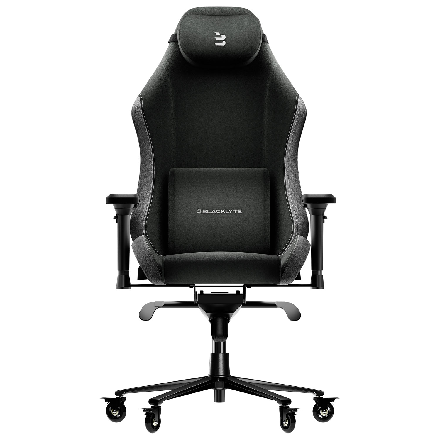 Fauteuil de jeu ergonomique à dossier haut Athena de Blacklyte - Noir