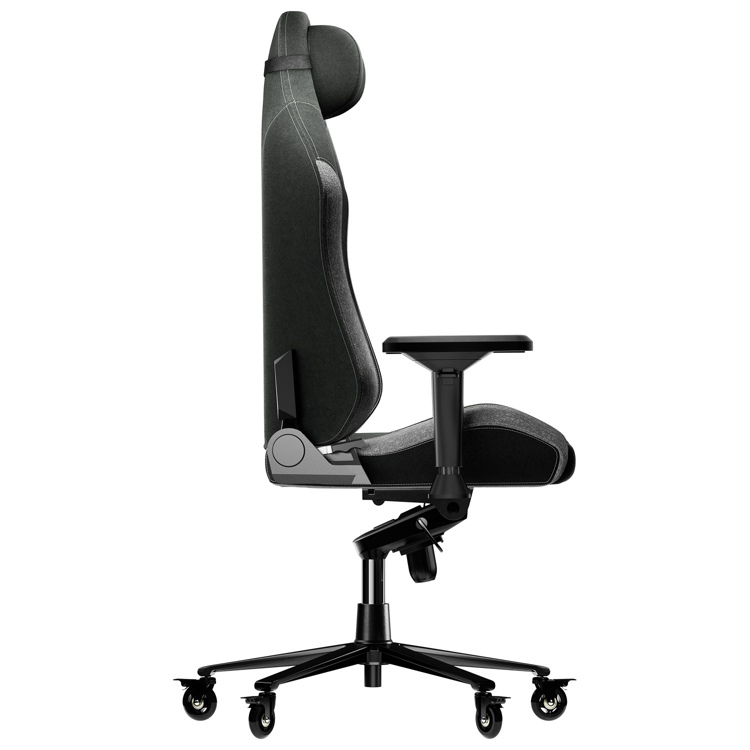Fauteuil de jeu ergonomique à dossier haut Athena de Blacklyte - Noir
