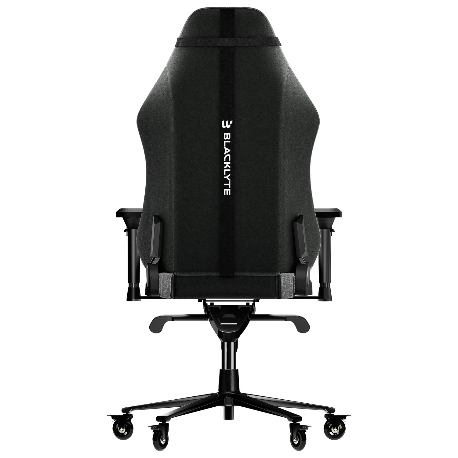 Fauteuil de jeu ergonomique à dossier haut Athena de Blacklyte - Noir