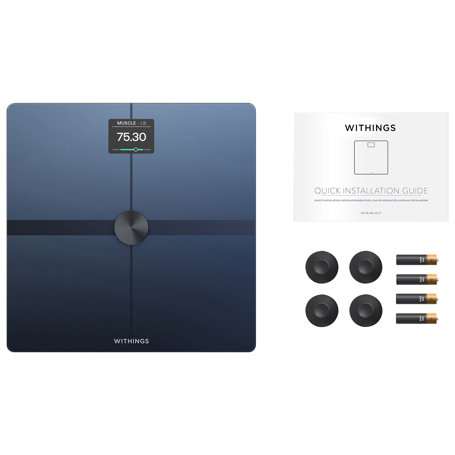 Withings Body Smart Wi-Fi Digital Smart Scale - Black