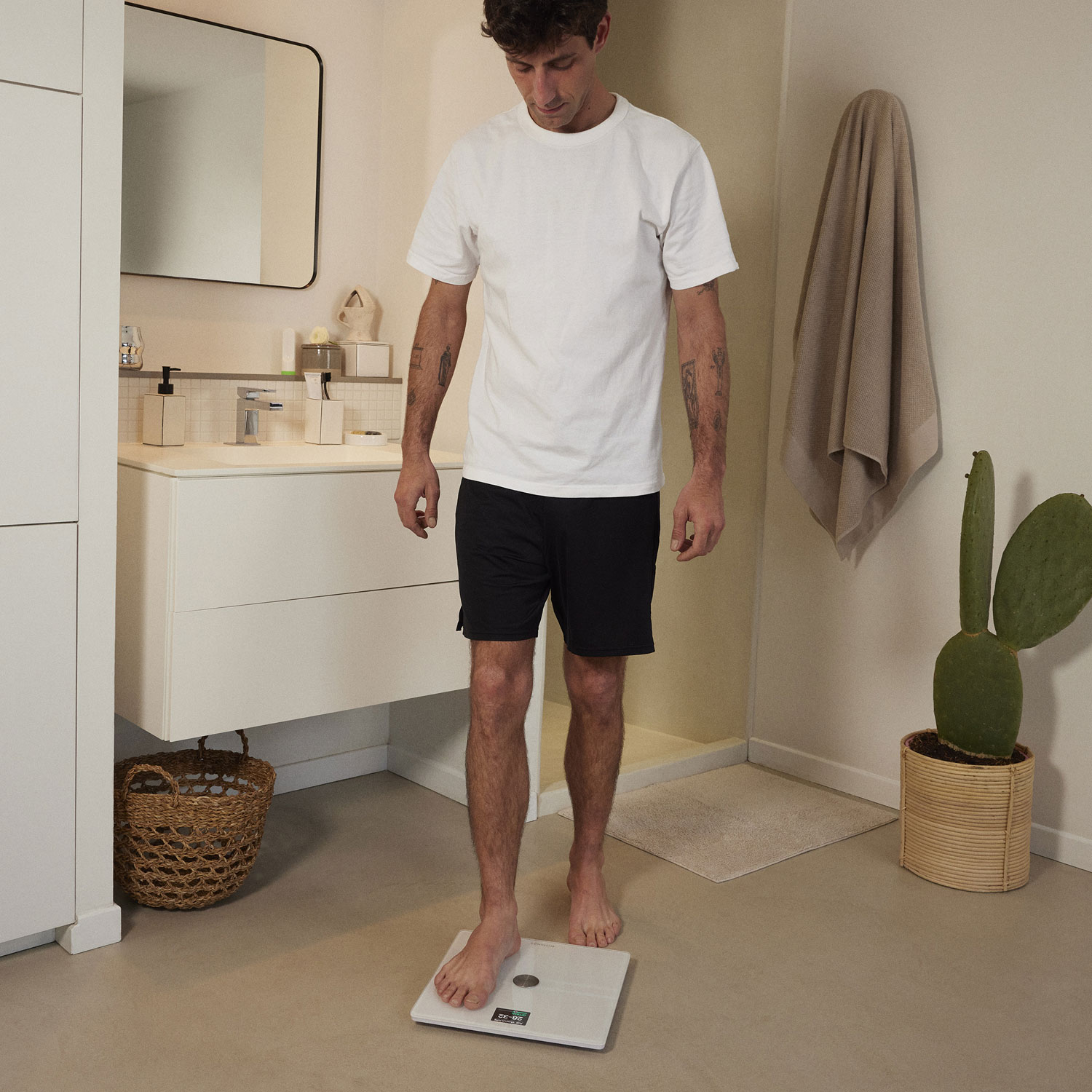 Withings Body Comp Wi-Fi/Bluetooth Smart Scale - White