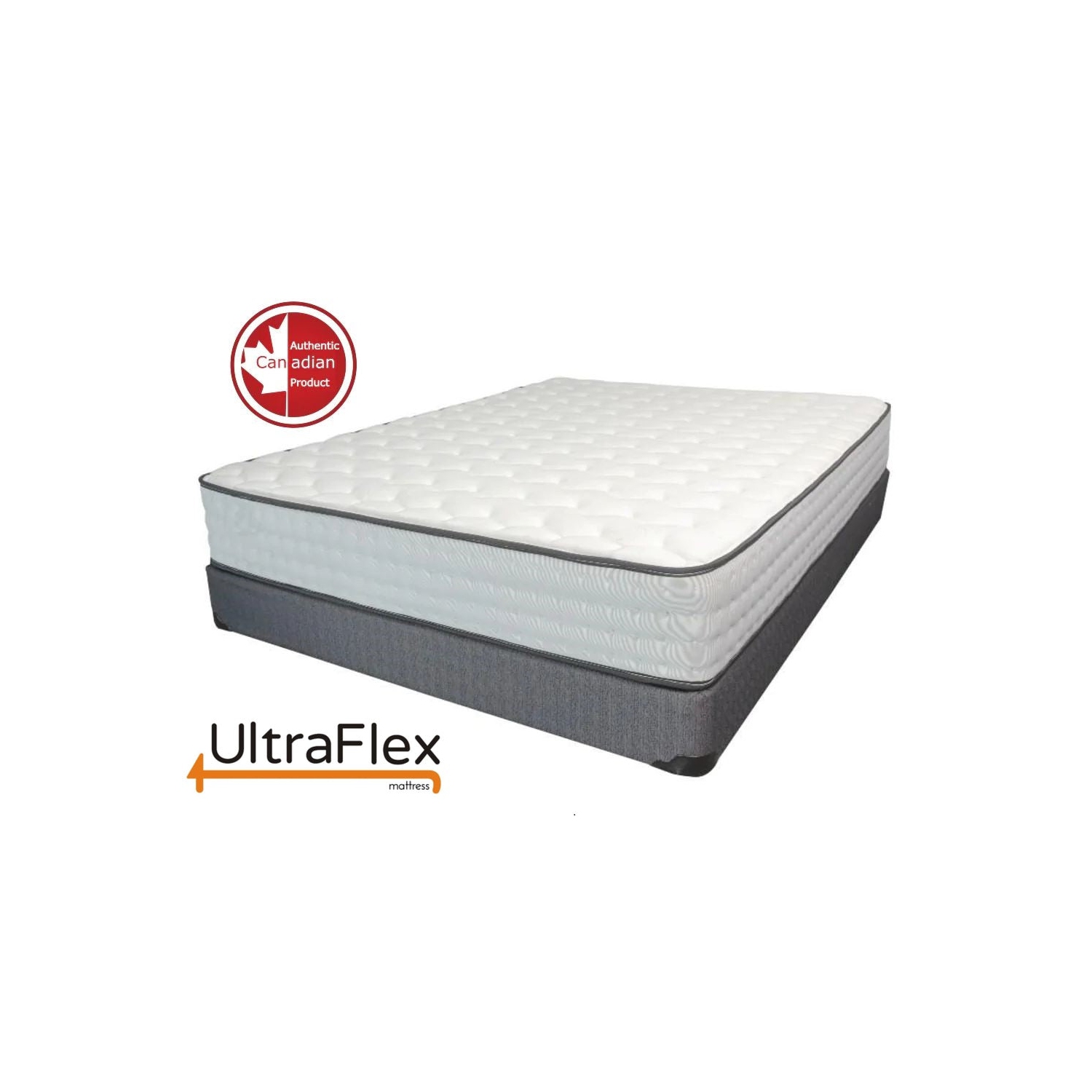 Ultraflex GLORY - matelas hybride orthopédique robuste, ressorts ensachés HDCoil, soutien posture pour le soulagement de la pression, enveloppe en