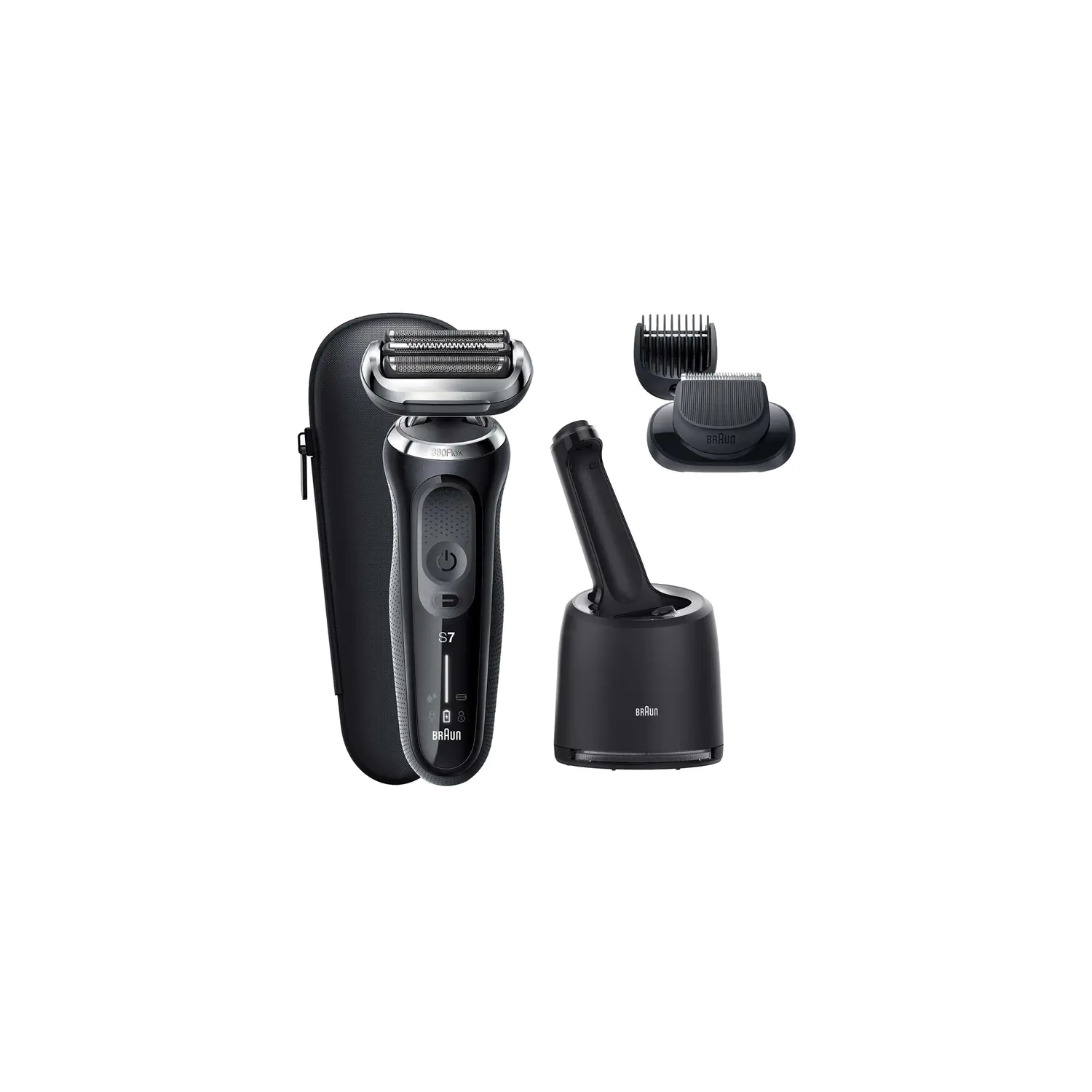 Brand New - Braun 7075cc Series 7 Shaver with SmartCare Centre